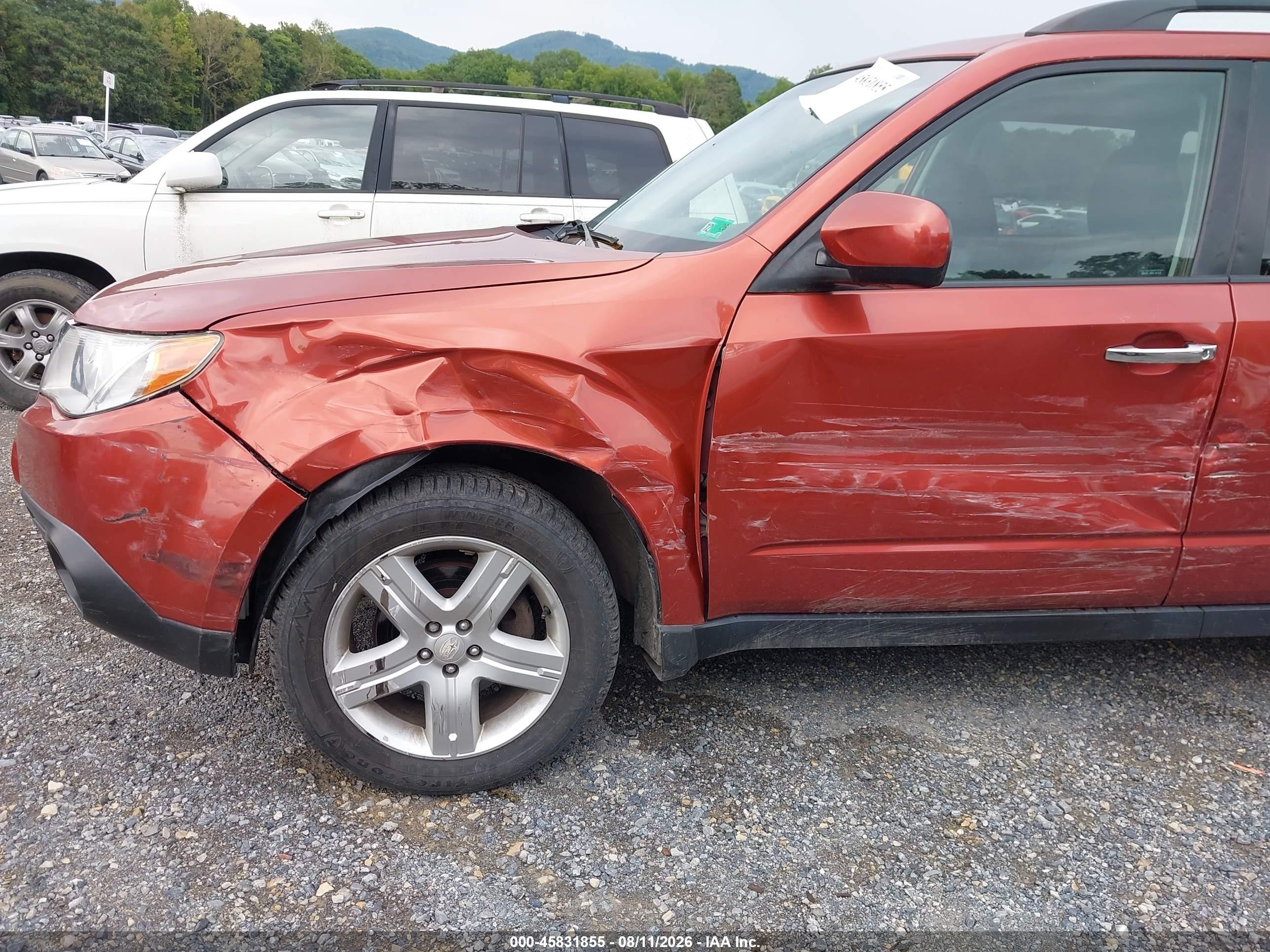 2010 Subaru Forester 2.5x Premium Orange vin: JF2SH6CC7AH908802
