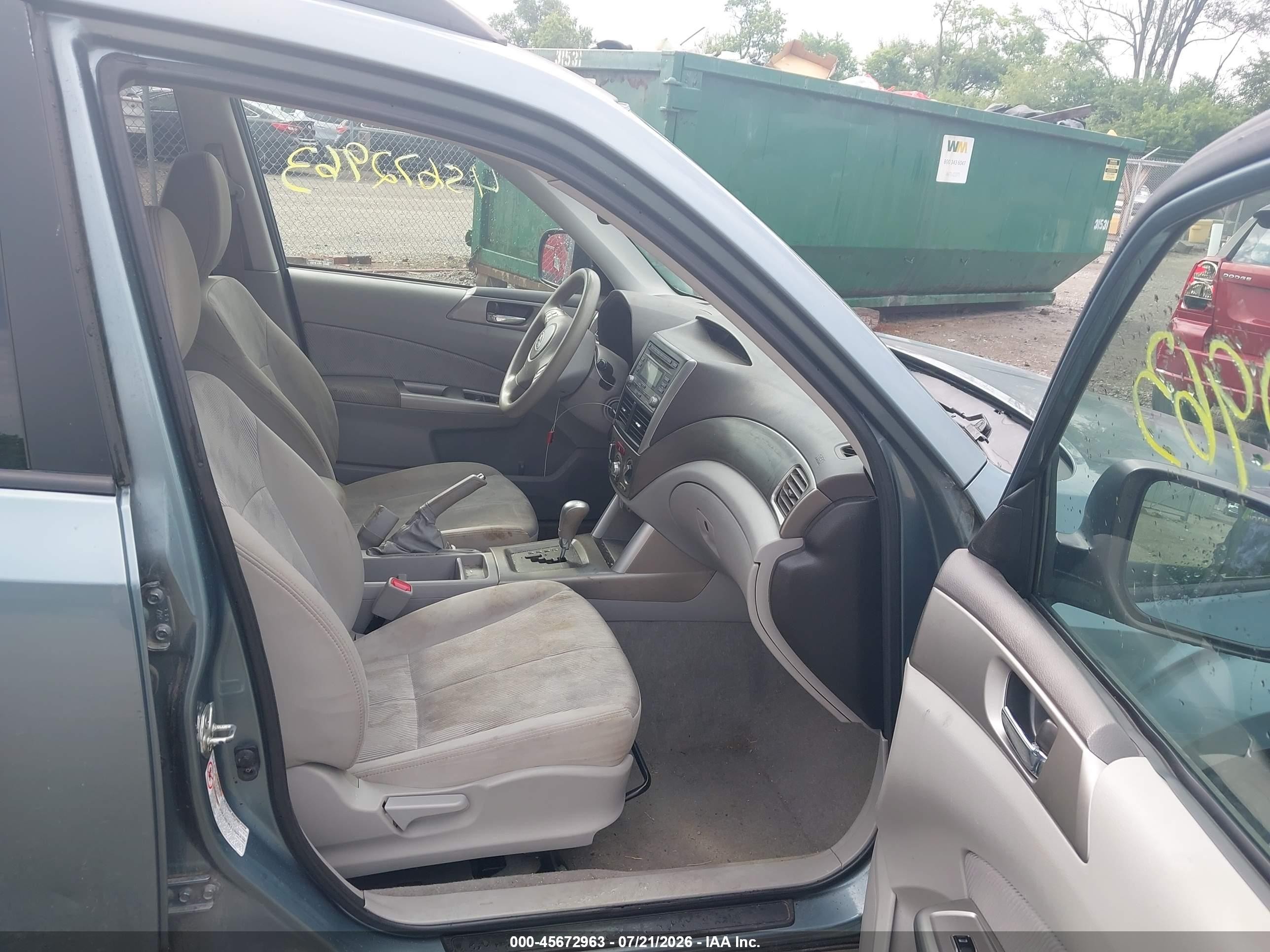 2010 Subaru Forester 2.5x Premium Синий vin: JF2SH6CC8AH717406