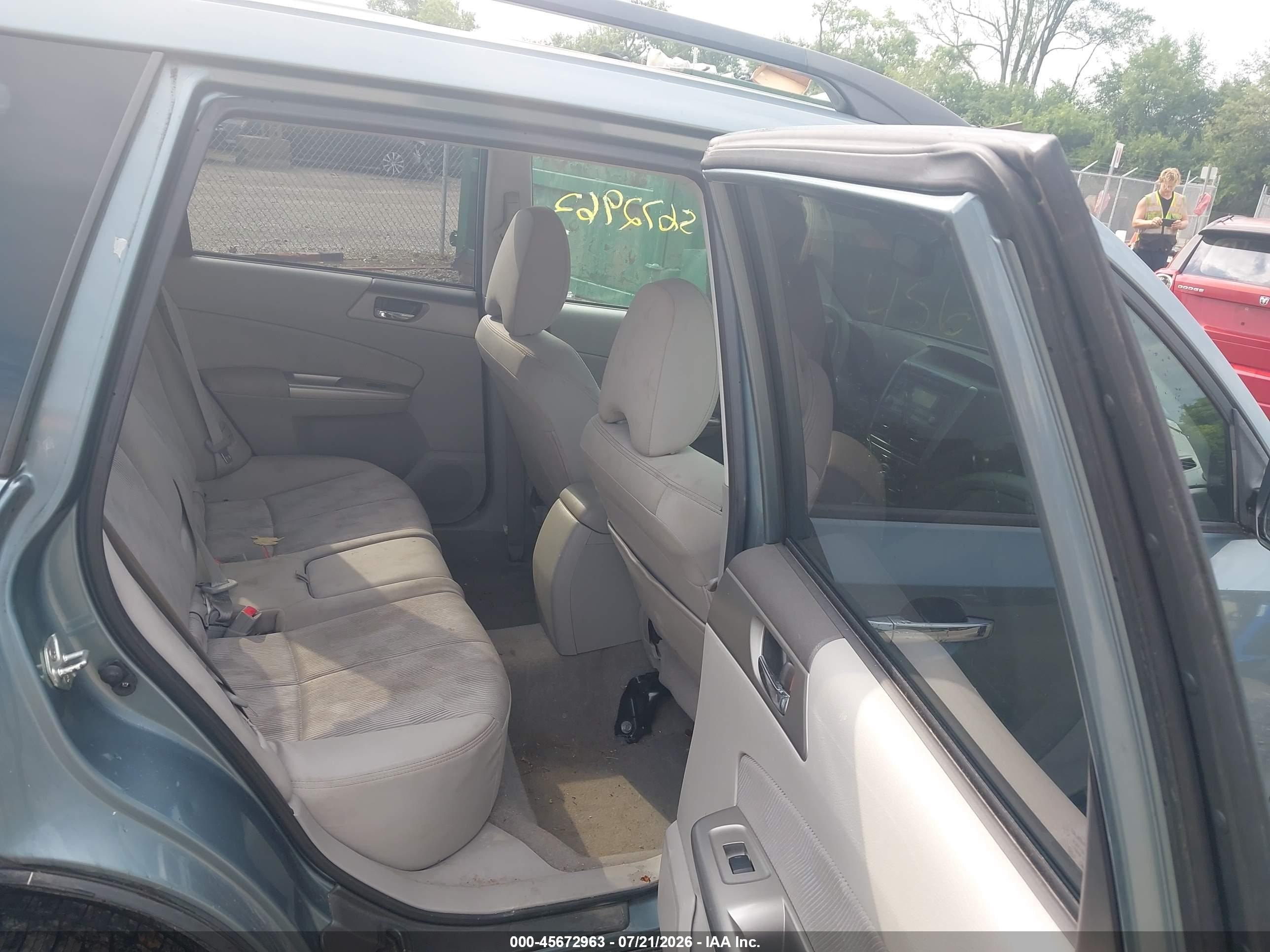 2010 Subaru Forester 2.5x Premium Синий vin: JF2SH6CC8AH717406