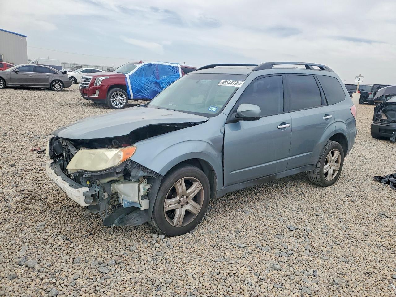 2010 Subaru Forester 2.5x Premium Teal vin: JF2SH6CC8AH751409