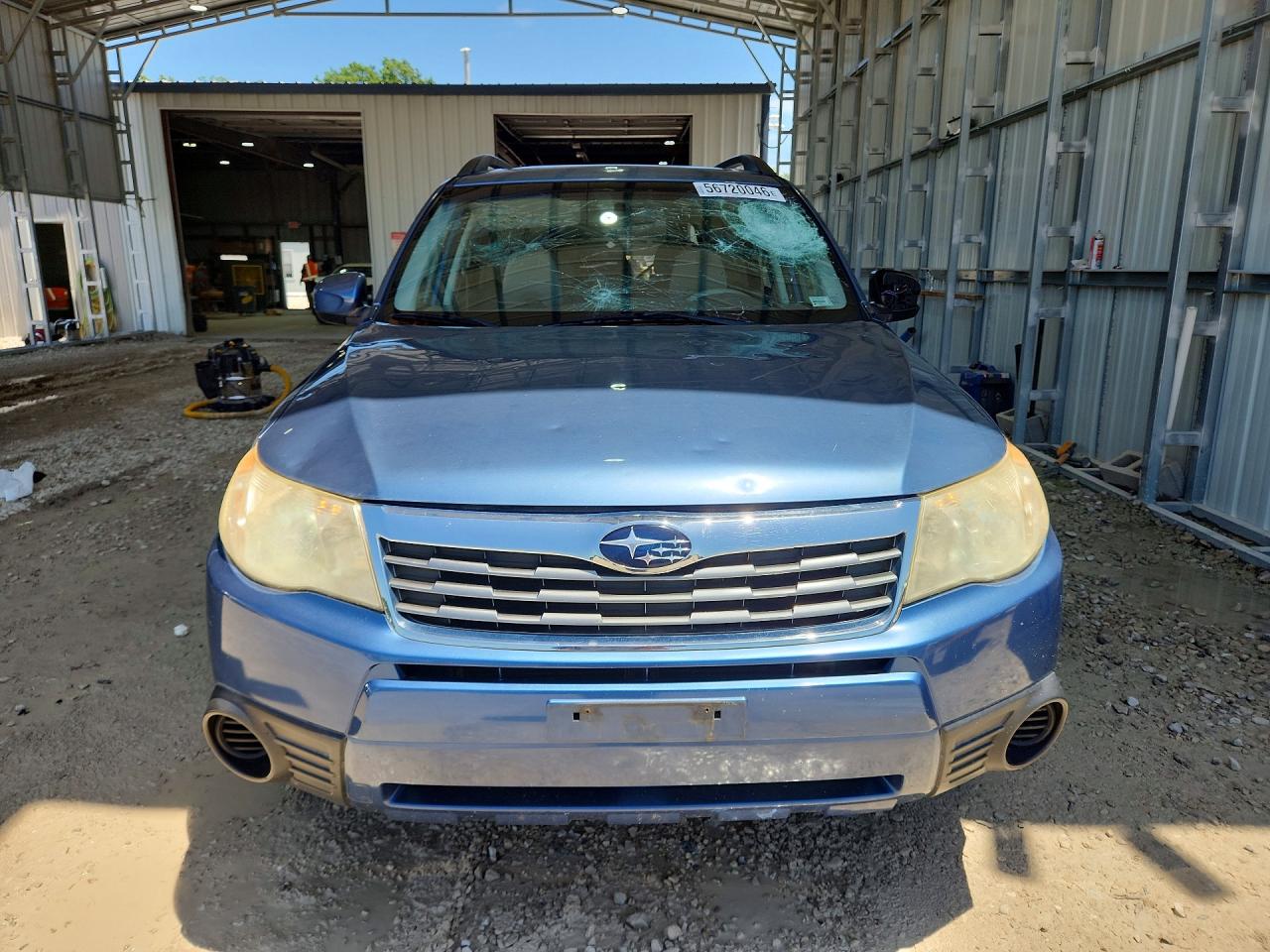 2010 Subaru Forester 2.5x Premium Blue vin: JF2SH6CC8AH752186