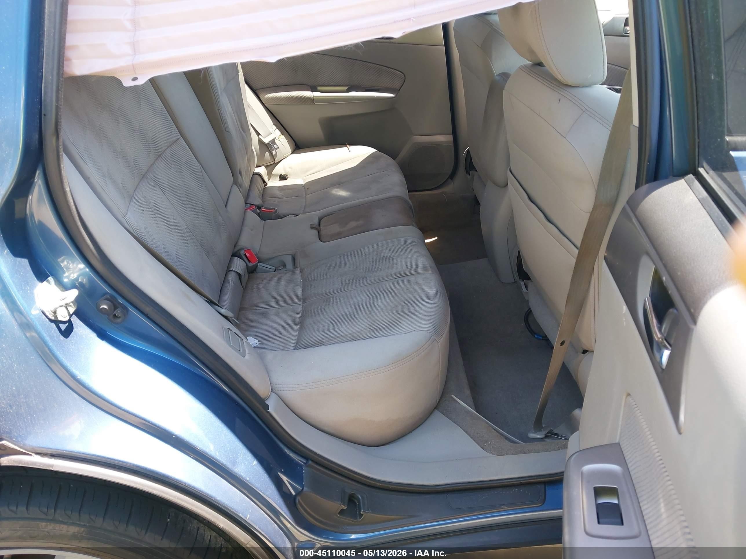 2010 Subaru Forester 2.5x Premium Blue vin: JF2SH6CC8AH765181