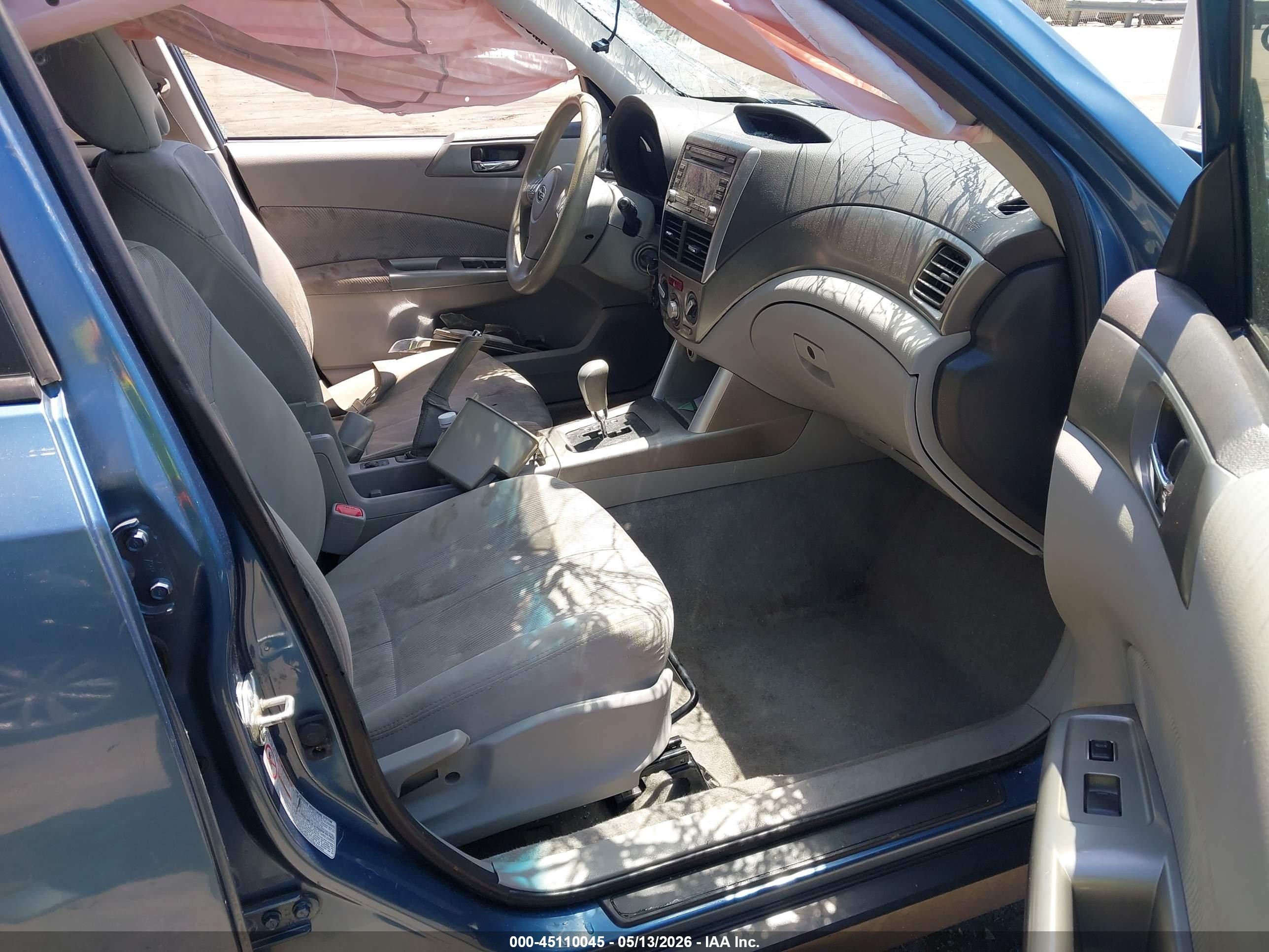 2010 Subaru Forester 2.5x Premium Blue vin: JF2SH6CC8AH765181