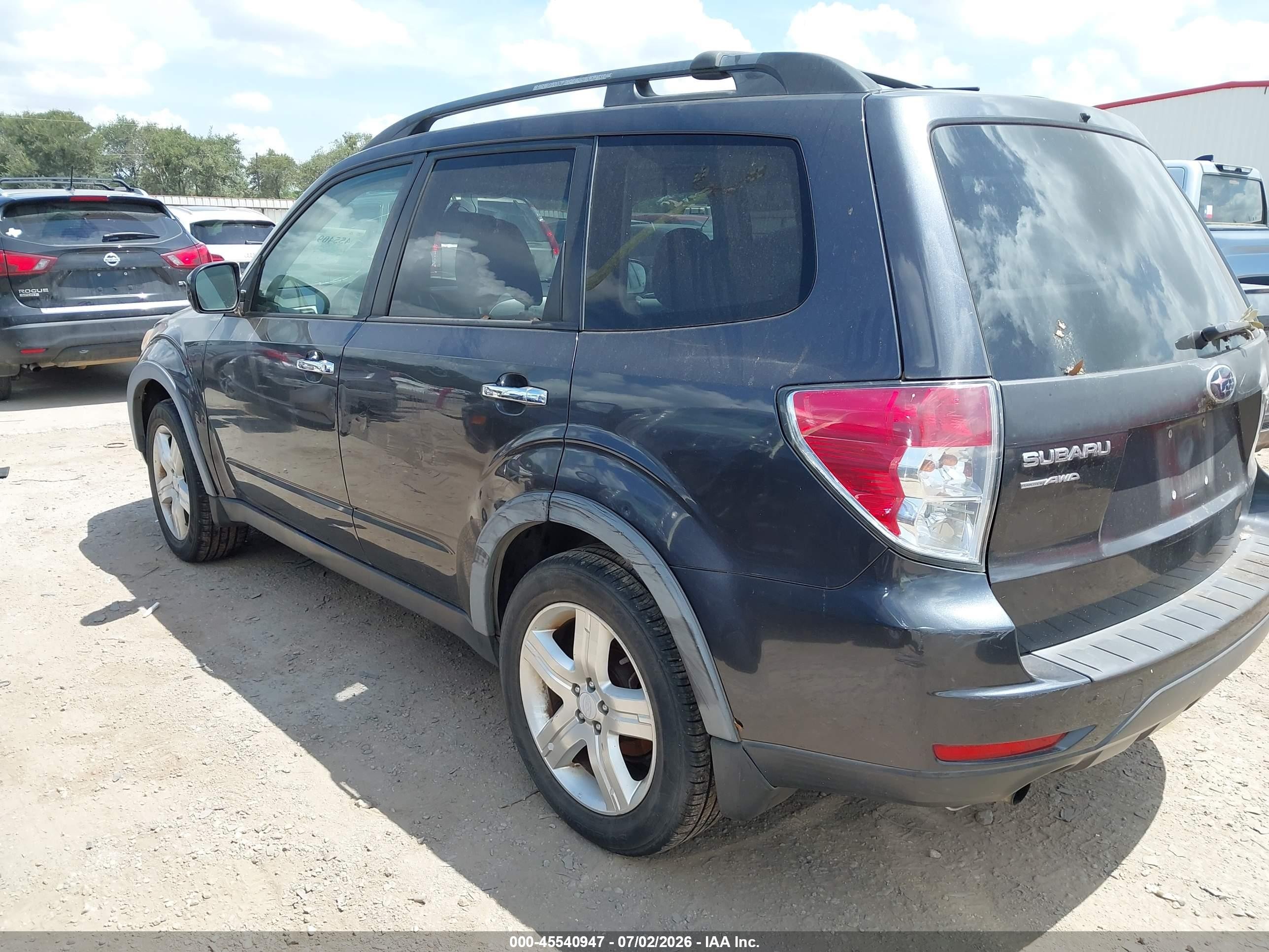 2010 Subaru Forester 2.5x Premium Black vin: JF2SH6CC8AH789464