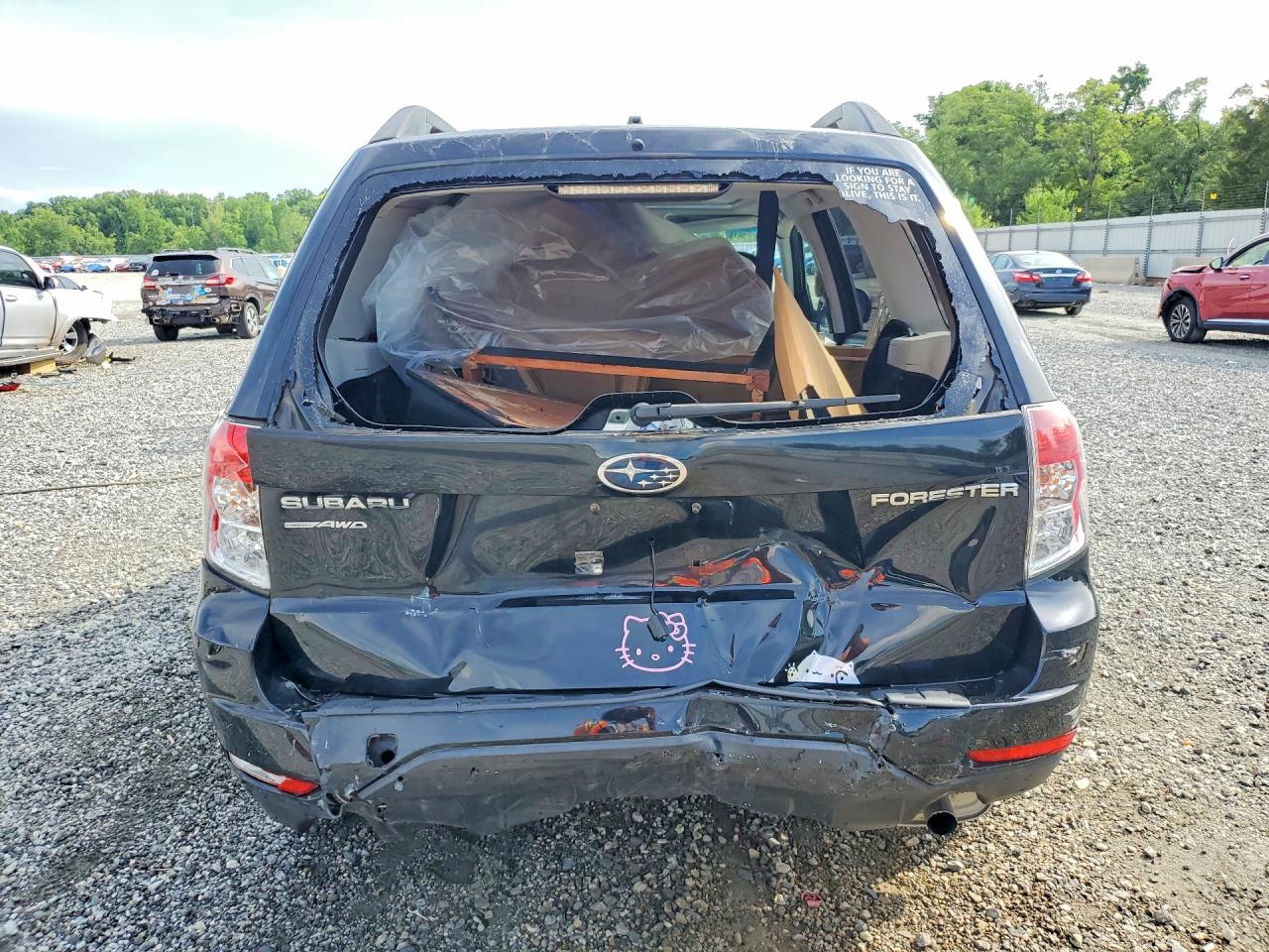 2010 Subaru Forester 2.5x Premium Black vin: JF2SH6CC8AH796253