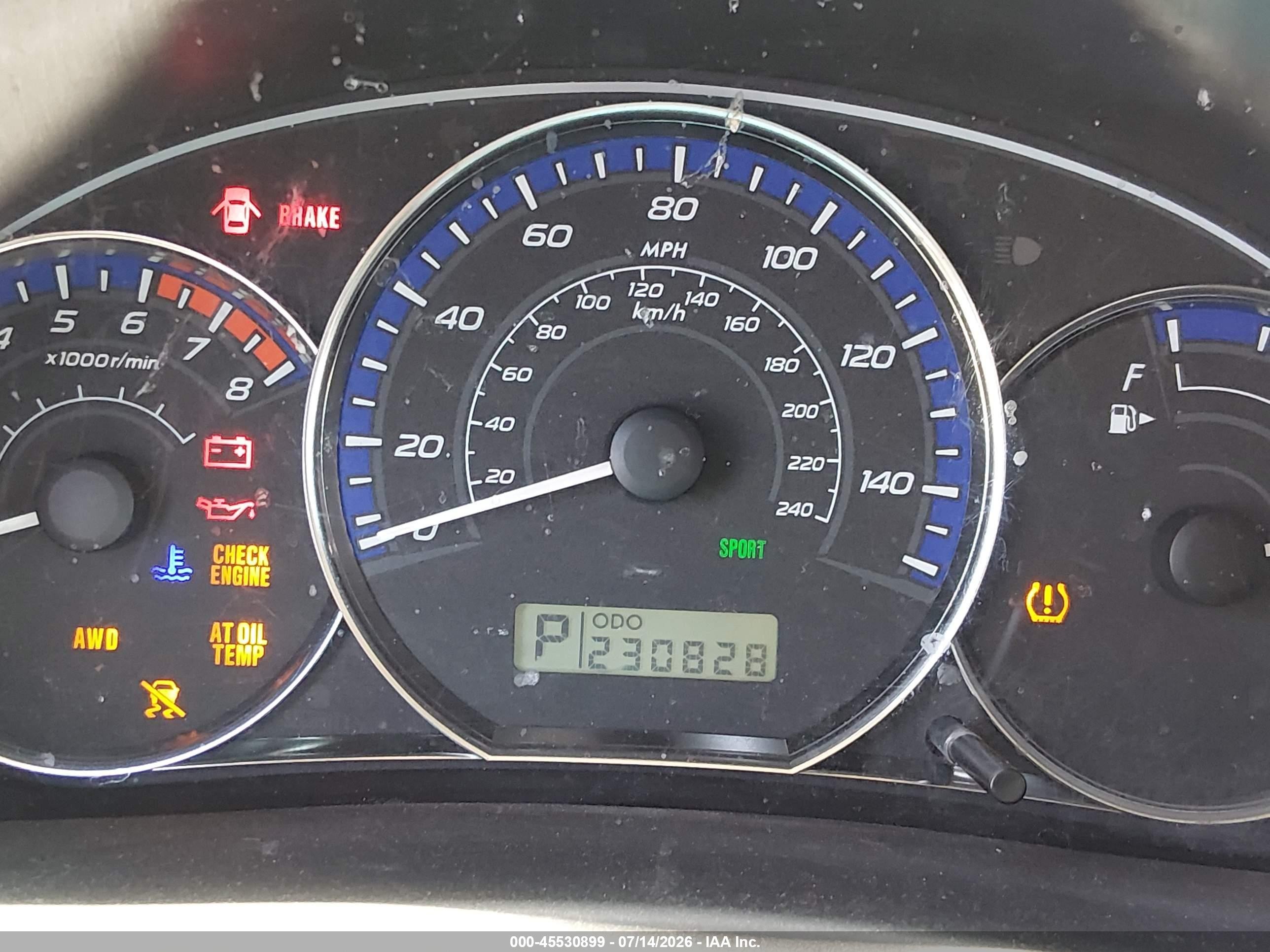2010 Subaru Forester 2.5x Premium Blue vin: JF2SH6CC8AH907822