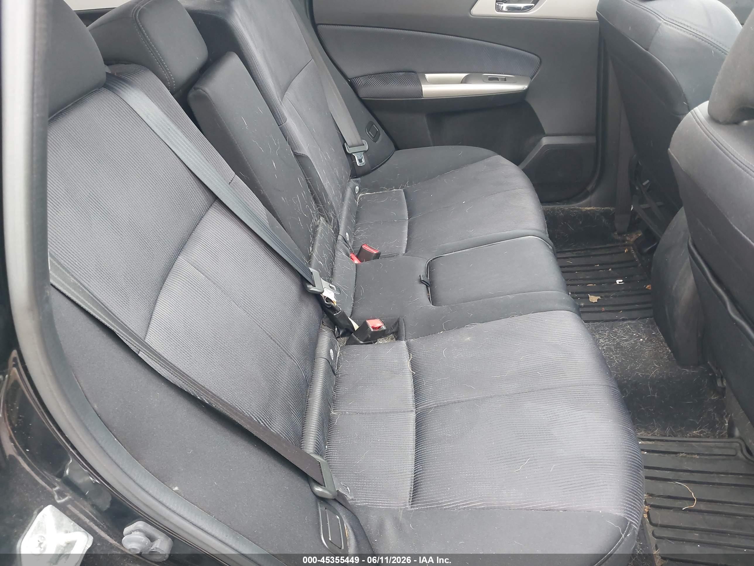 2010 Subaru Forester 2.5x Premium Black vin: JF2SH6CC9AH725417