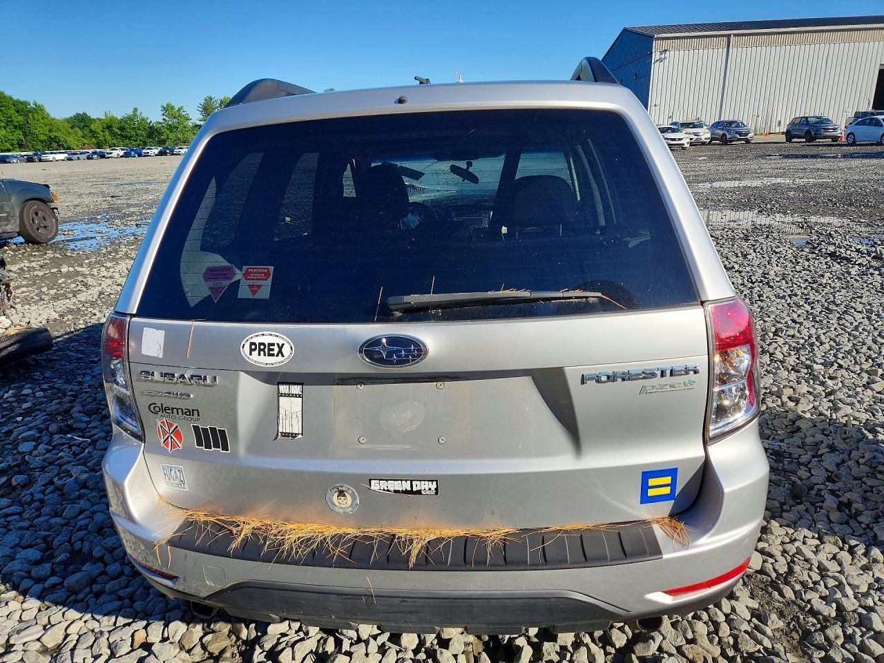 2010 Subaru Forester 2.5x Premium Silver vin: JF2SH6CC9AH730794