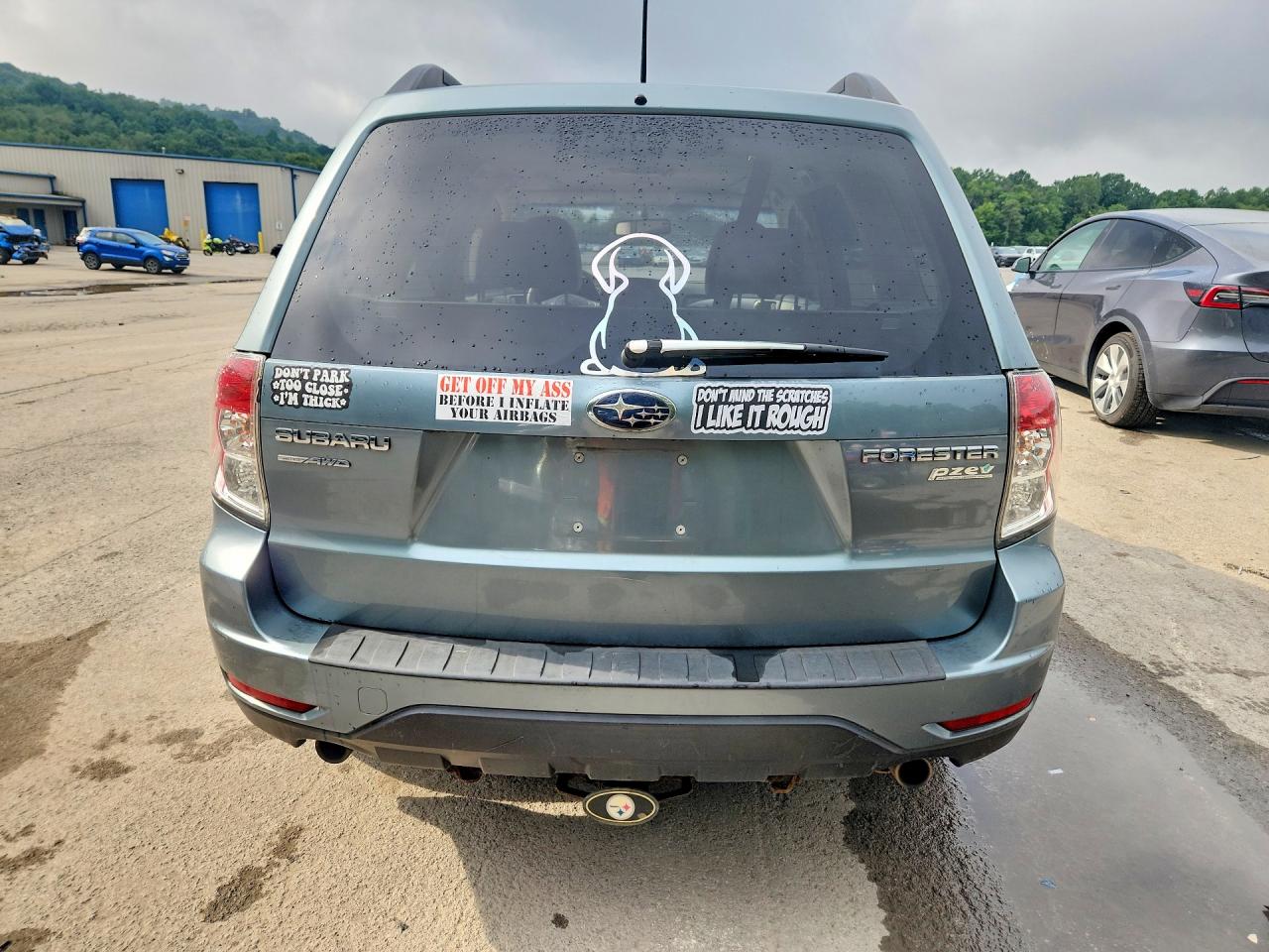 2010 Subaru Forester 2.5x Premium Green vin: JF2SH6CC9AH749653