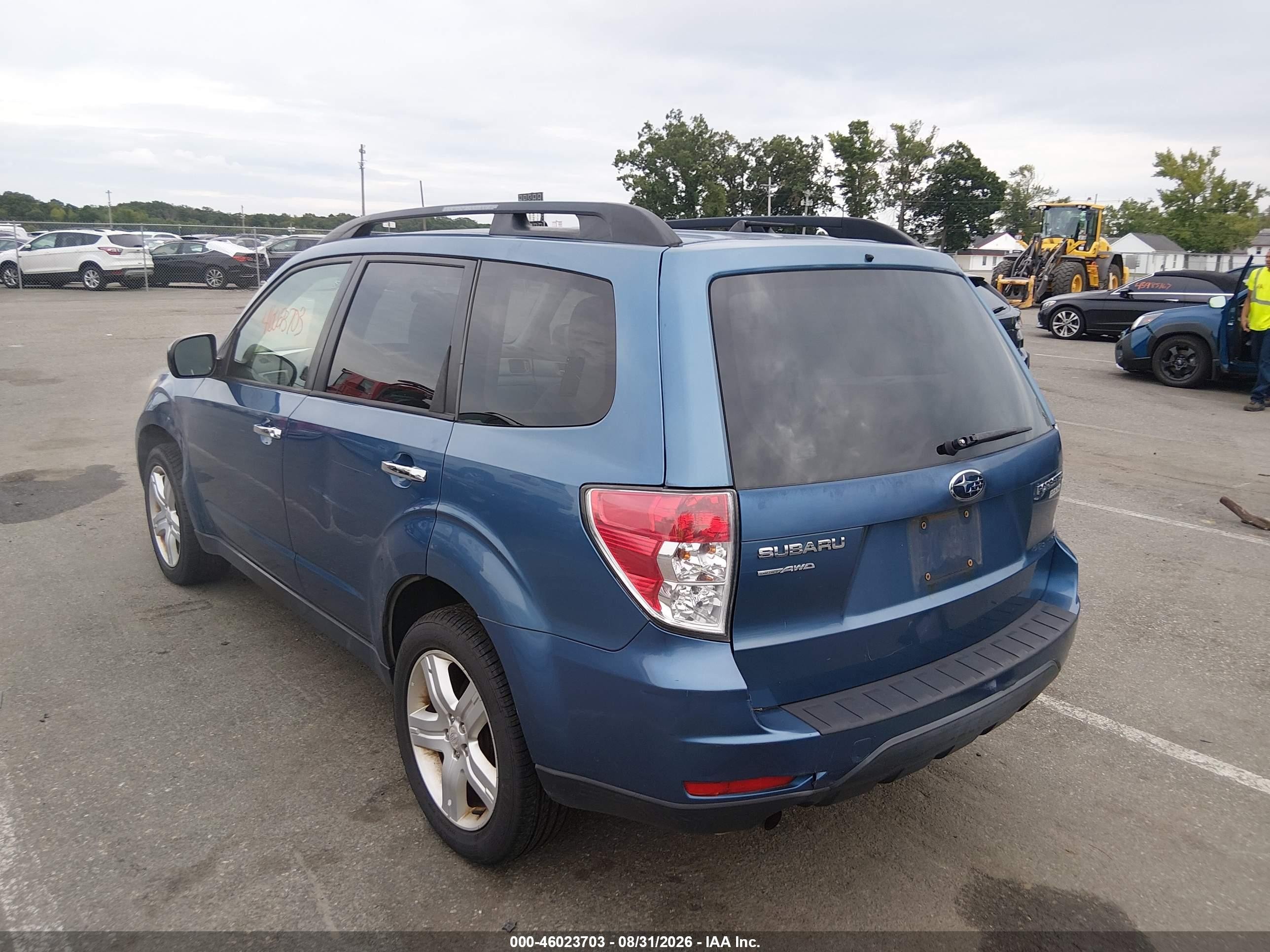 2010 Subaru Forester 2.5x Premium Синий vin: JF2SH6CC9AH772527