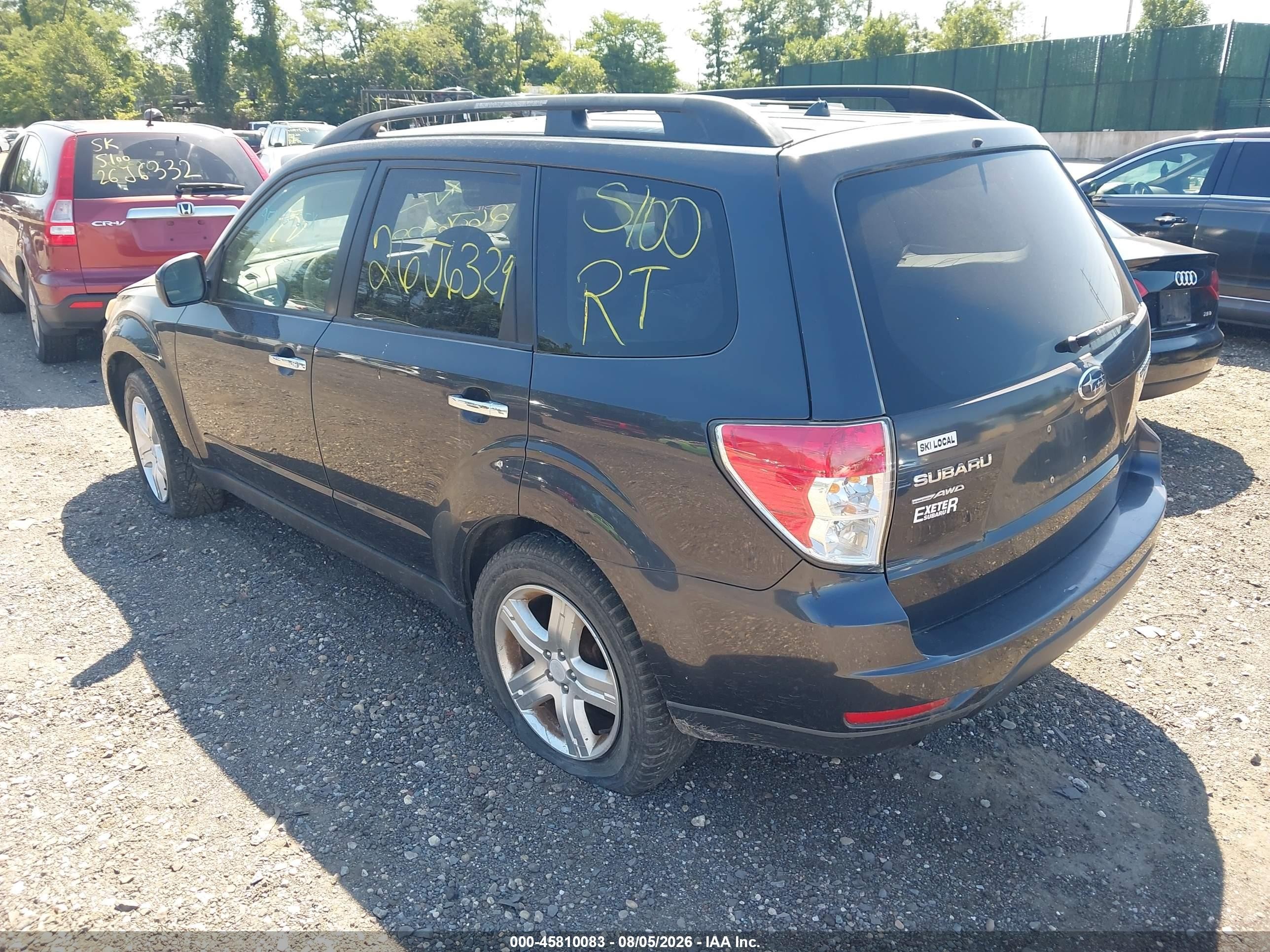 2010 Subaru Forester 2.5x Premium Gray vin: JF2SH6CC9AH780451