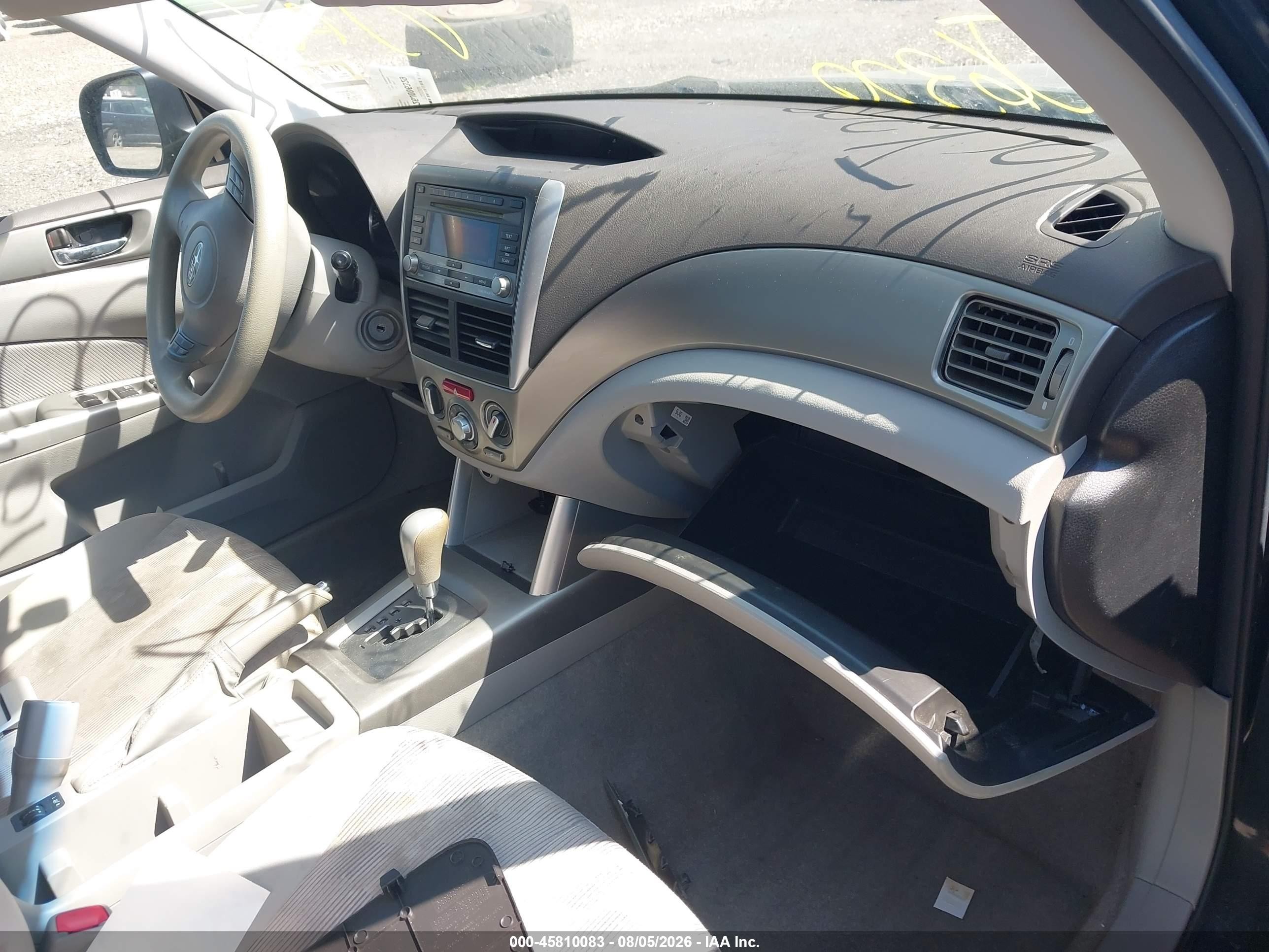 2010 Subaru Forester 2.5x Premium Gray vin: JF2SH6CC9AH780451