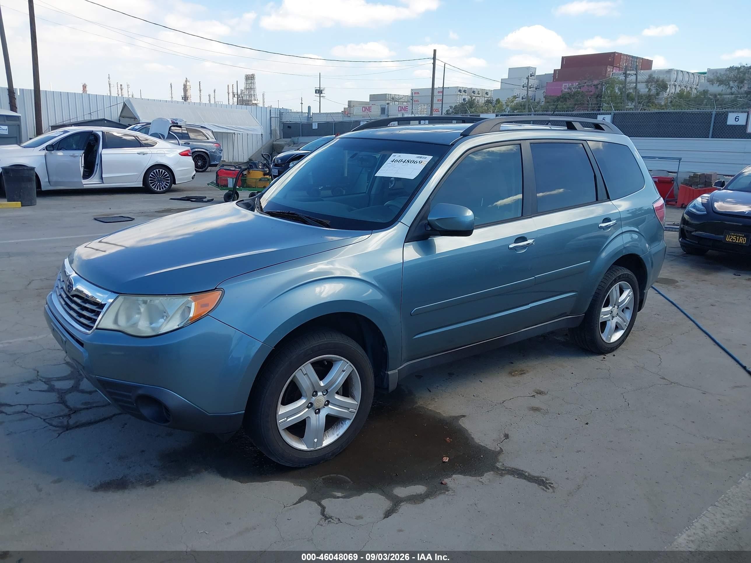 2010 Subaru Forester 2.5x Premium Green vin: JF2SH6CC9AH781096