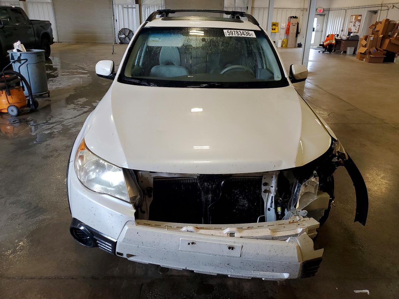 2010 Subaru Forester 2.5x Premium Белый vin: JF2SH6CC9AH784399
