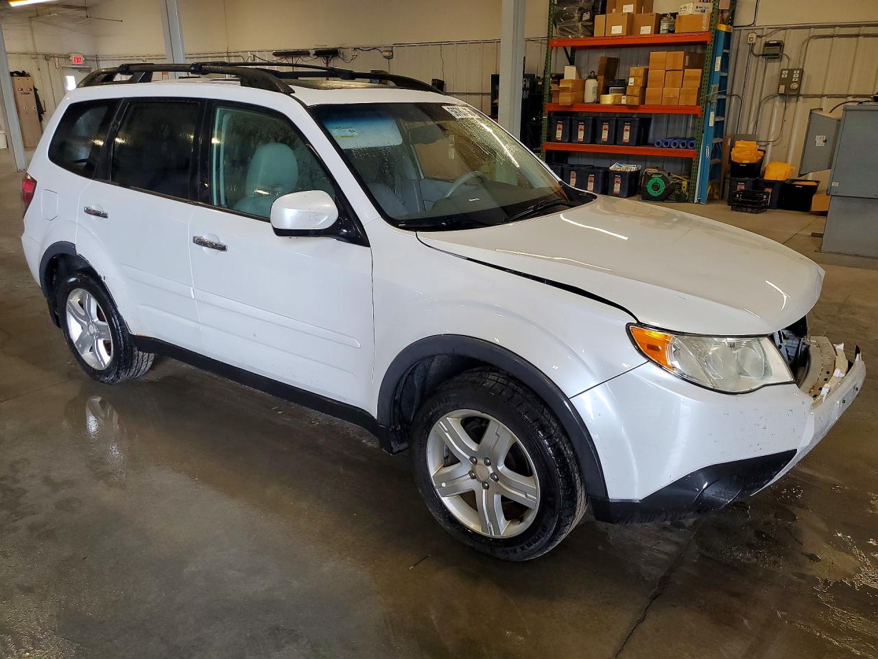 2010 Subaru Forester 2.5x Premium Белый vin: JF2SH6CC9AH784399