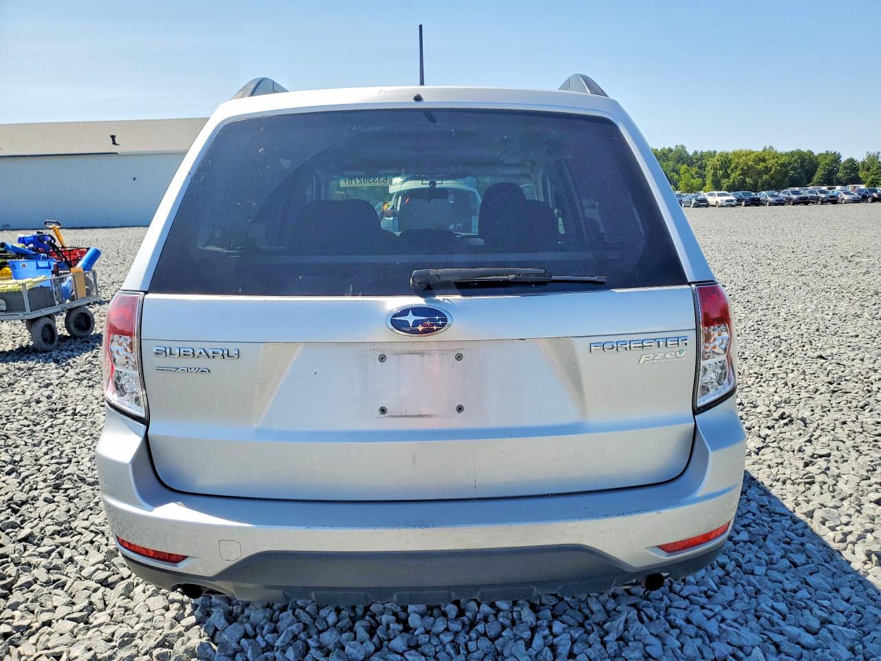 2010 Subaru Forester 2.5x Premium Silver vin: JF2SH6CC9AH790235