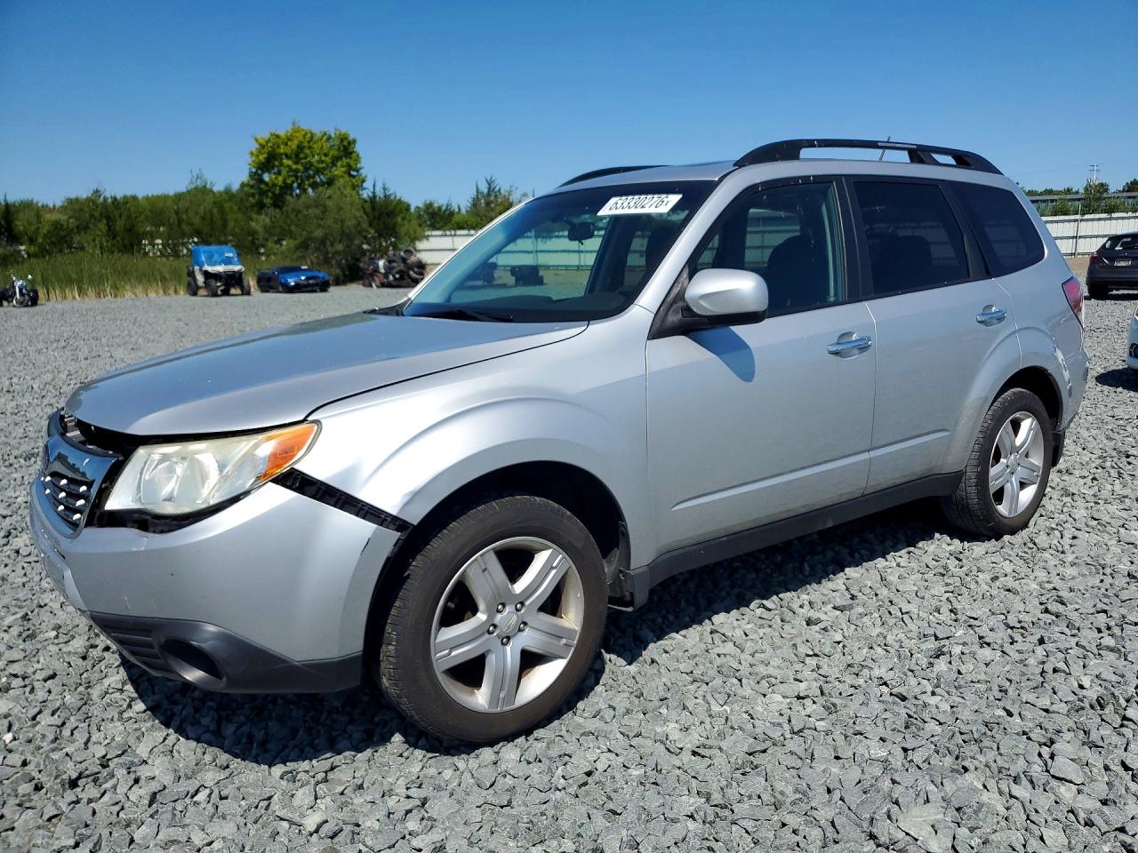 2010 Subaru Forester 2.5x Premium Silver vin: JF2SH6CC9AH790235