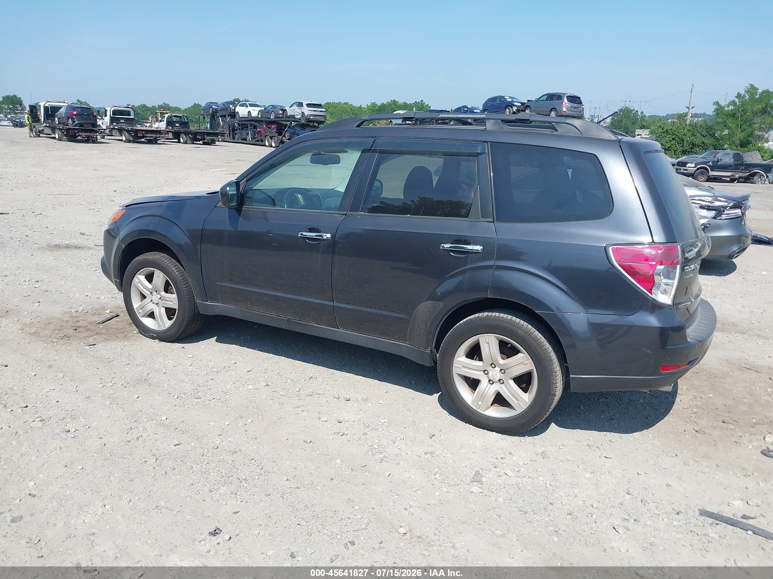 2010 Subaru Forester 2.5x Premium Gray vin: JF2SH6CC9AH794446