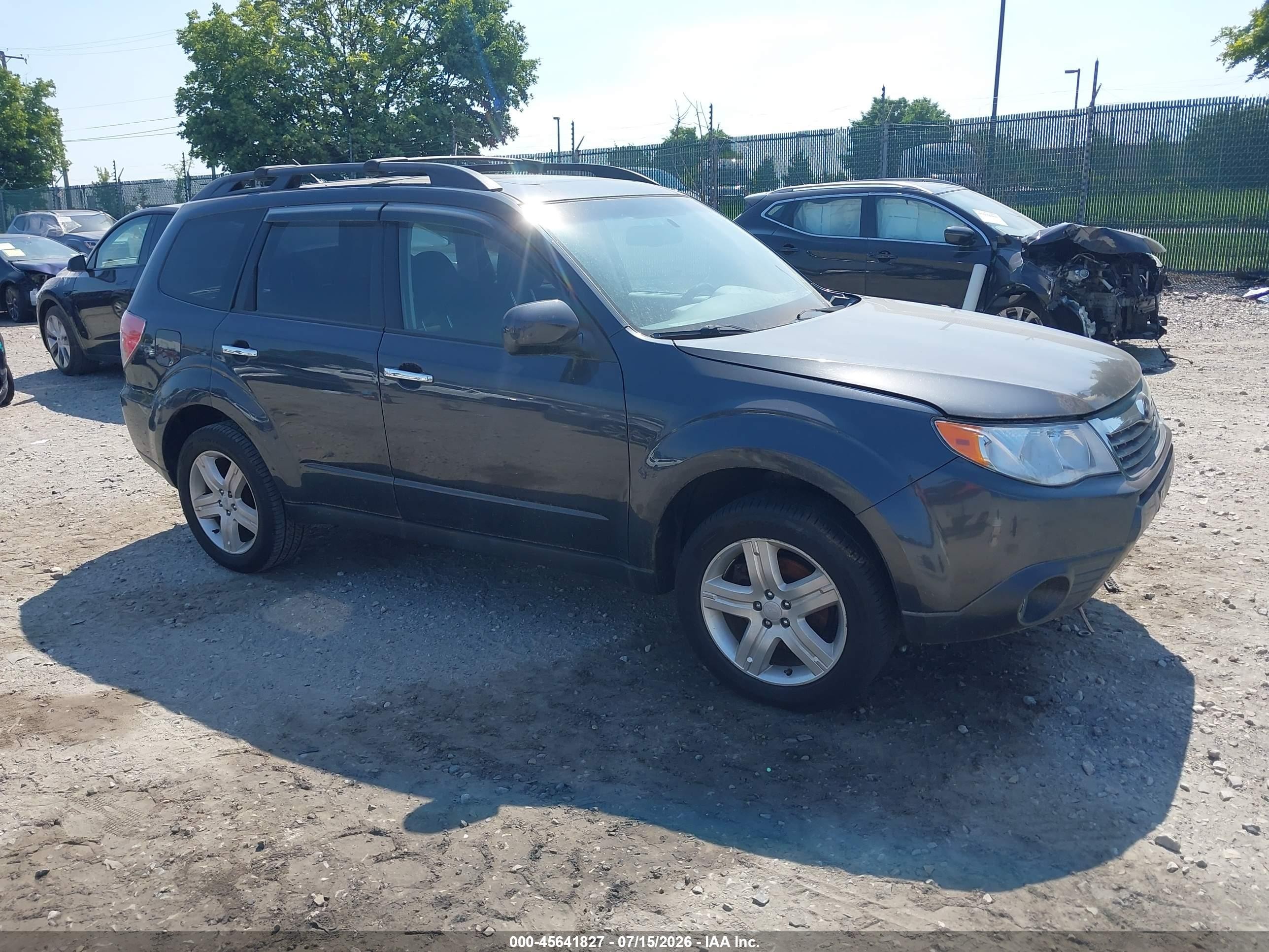 2010 Subaru Forester 2.5x Premium Gray vin: JF2SH6CC9AH794446