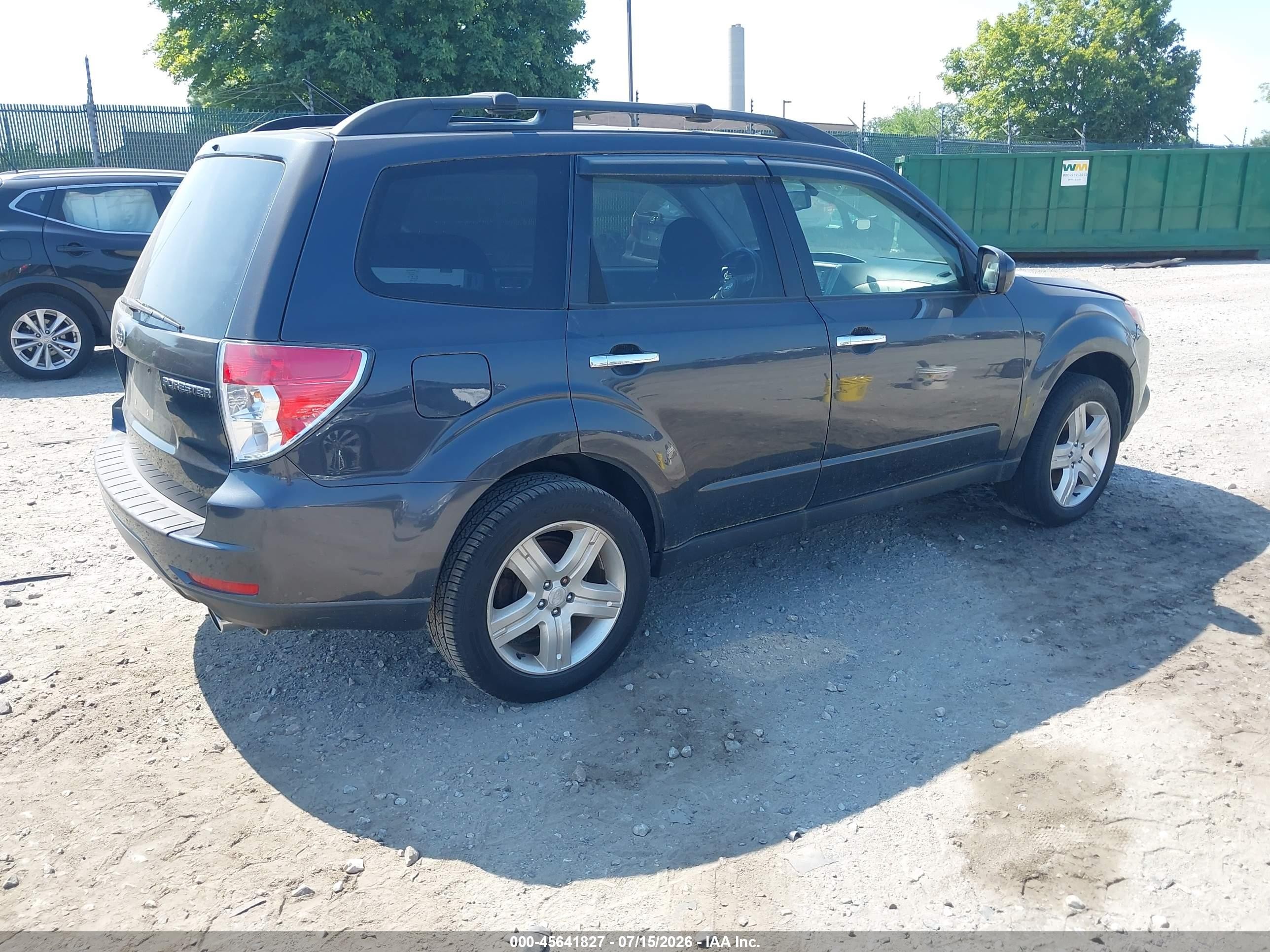 2010 Subaru Forester 2.5x Premium Gray vin: JF2SH6CC9AH794446