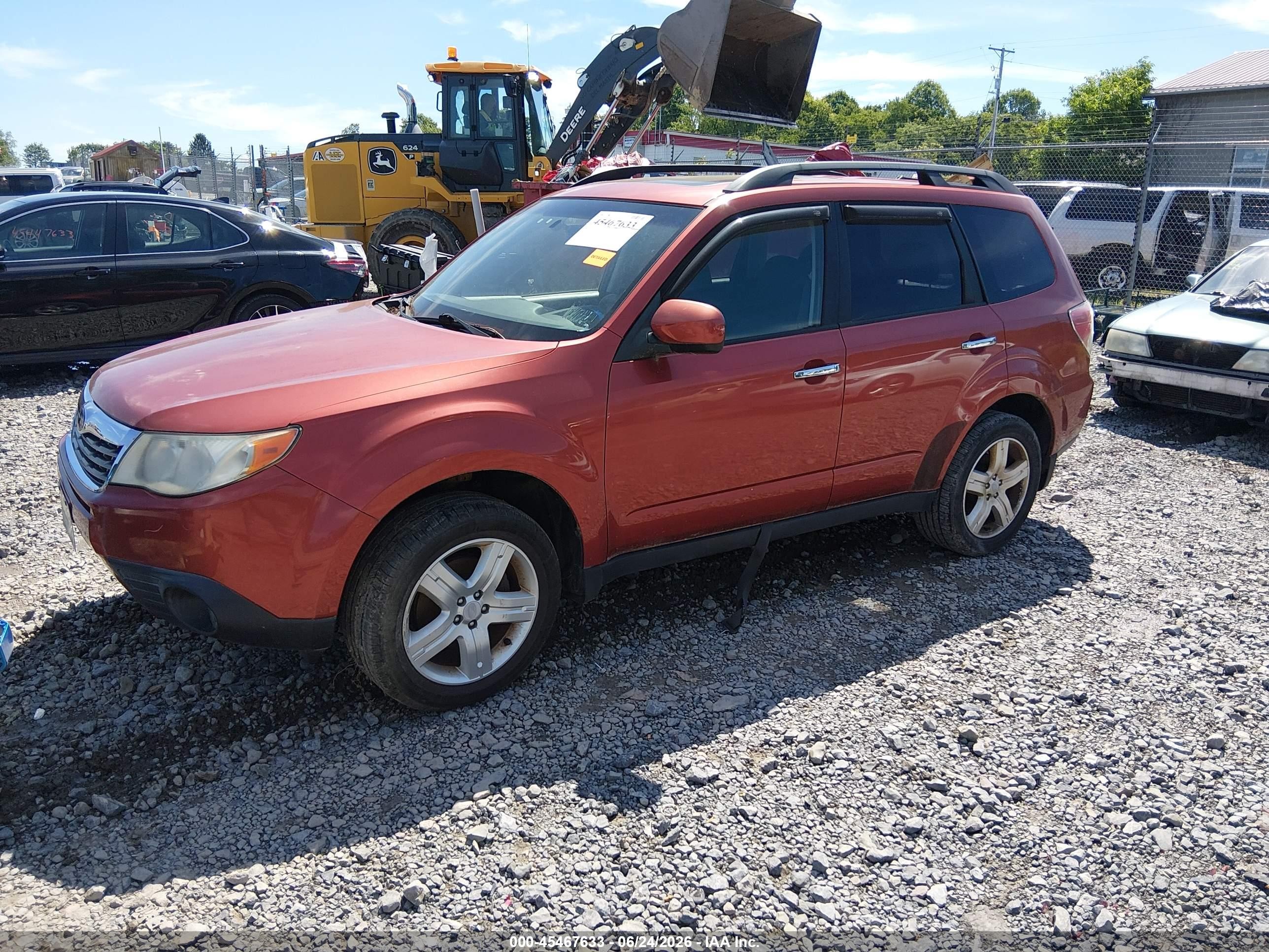 2010 Subaru Forester 2.5x Premium Orange vin: JF2SH6CC9AH799212