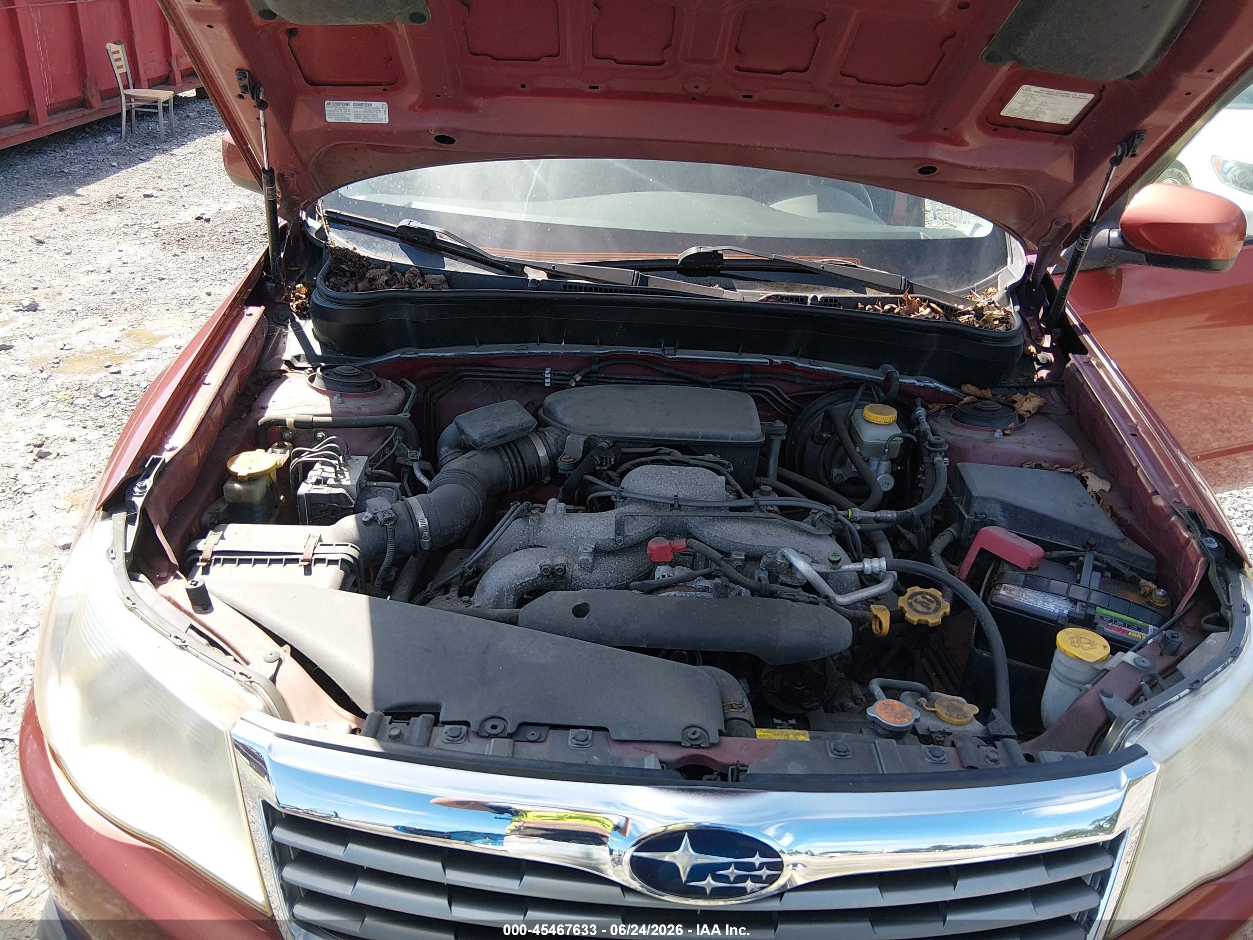 2010 Subaru Forester 2.5x Premium Orange vin: JF2SH6CC9AH799212