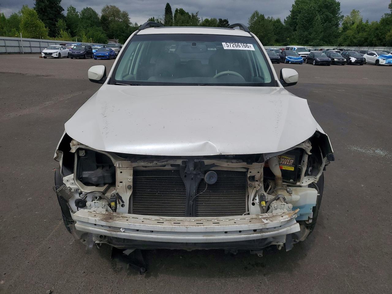 2010 Subaru Forester 2.5x Premium White vin: JF2SH6CC9AH801900