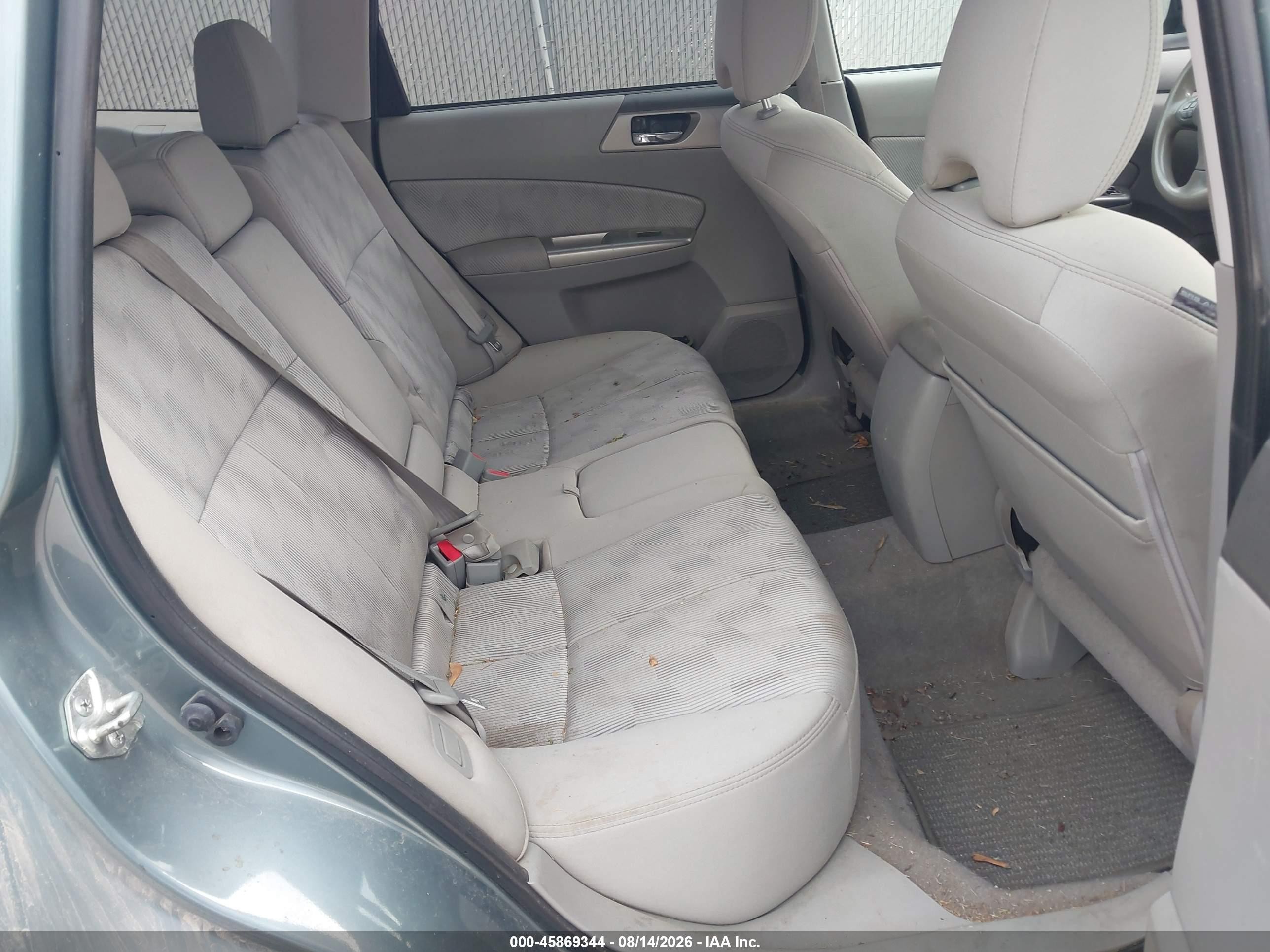 2010 Subaru Forester 2.5x Premium Light Blue vin: JF2SH6CC9AH804649