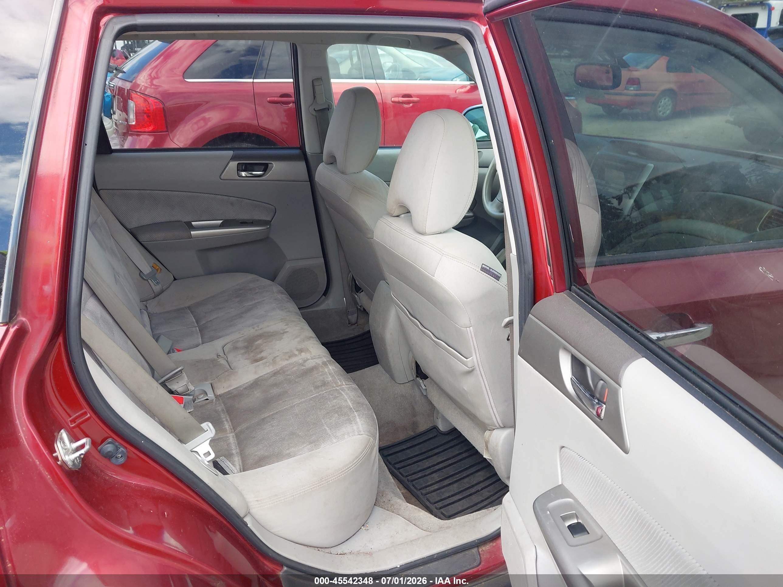 2010 Subaru Forester 2.5x Premium Красный vin: JF2SH6CC9AH904007