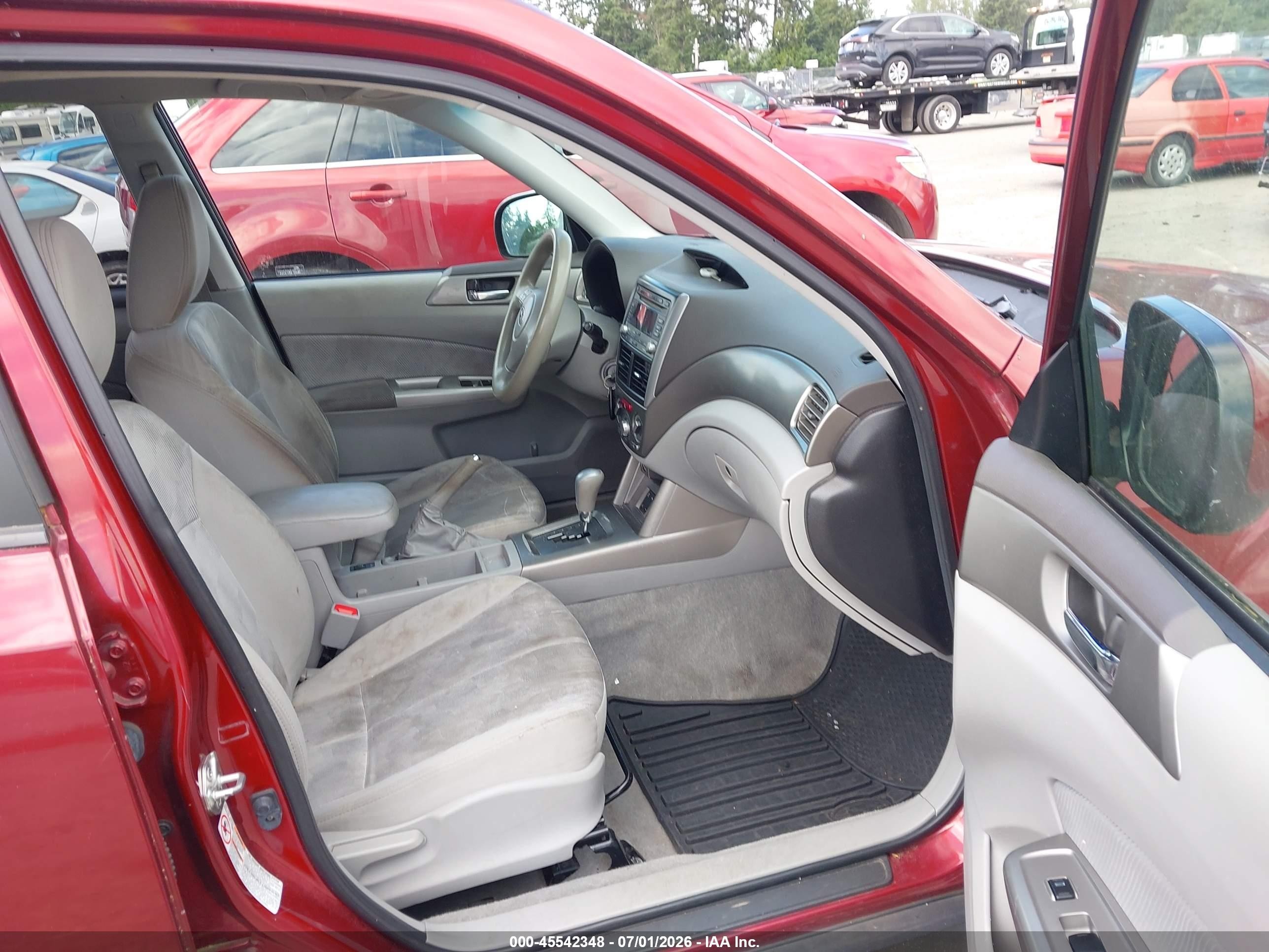 2010 Subaru Forester 2.5x Premium Красный vin: JF2SH6CC9AH904007