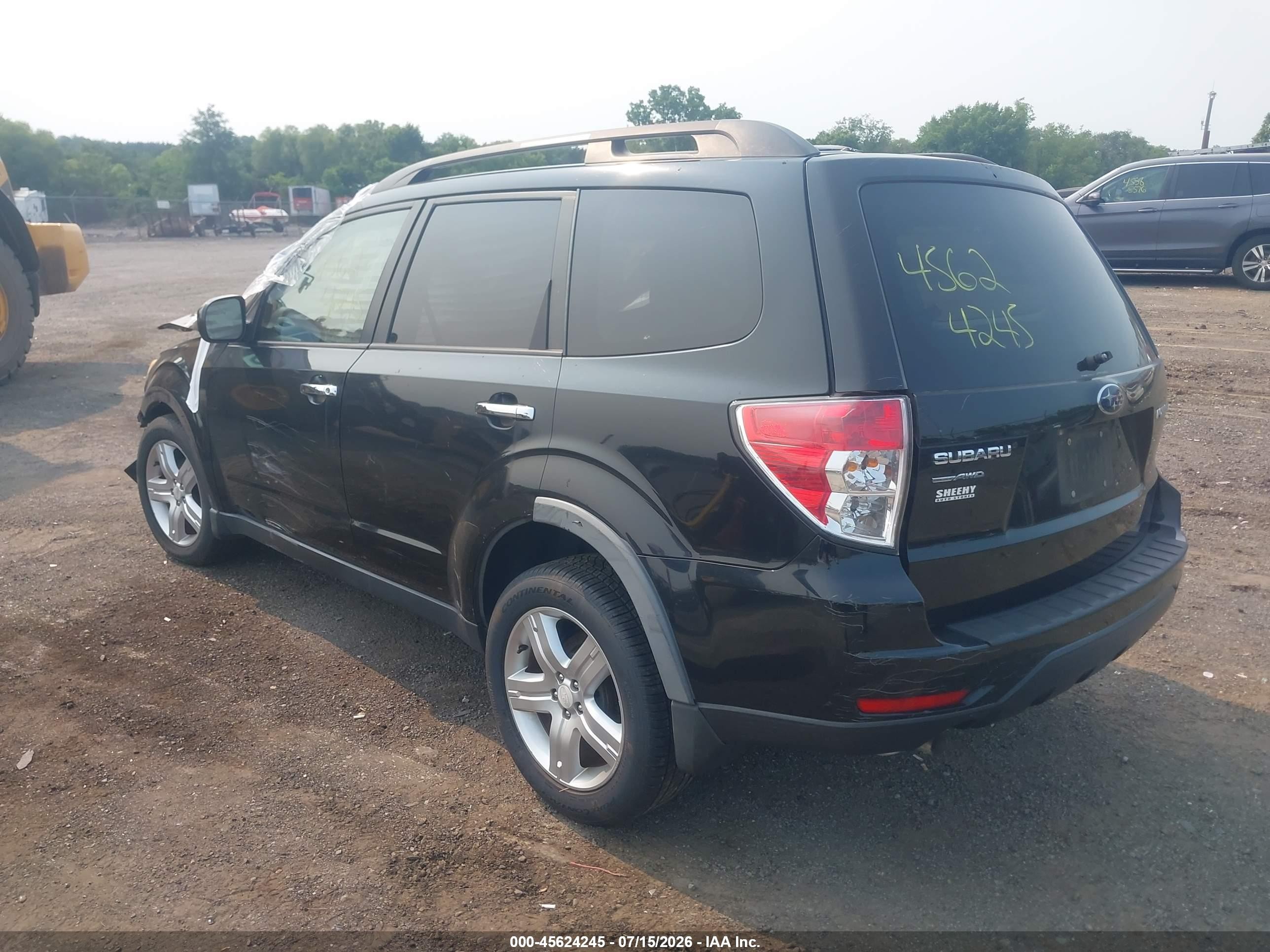 2010 Subaru Forester 2.5x Premium Black vin: JF2SH6CCXAH705144