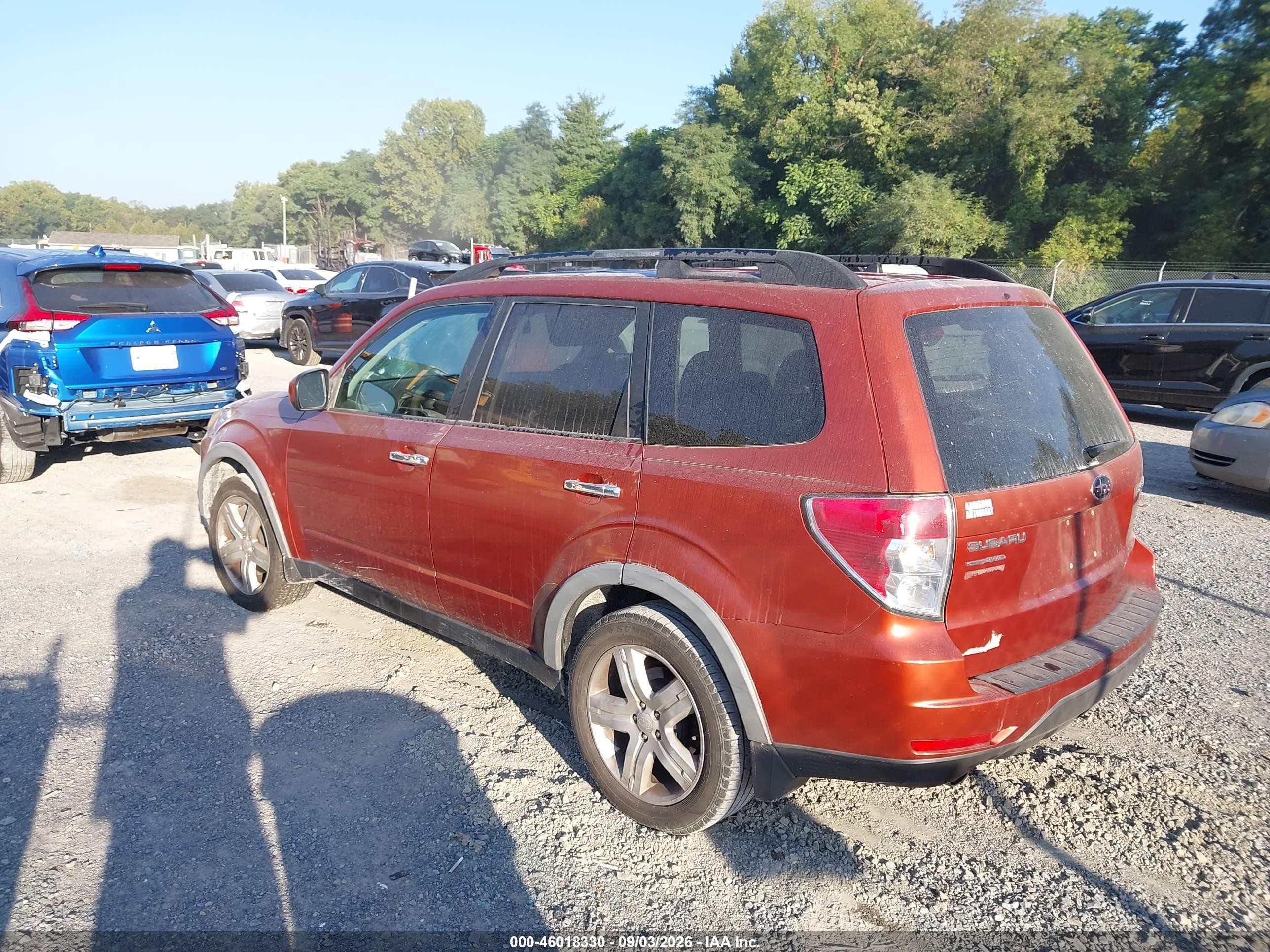 2010 Subaru Forester 2.5x Premium Orange vin: JF2SH6CCXAH707282