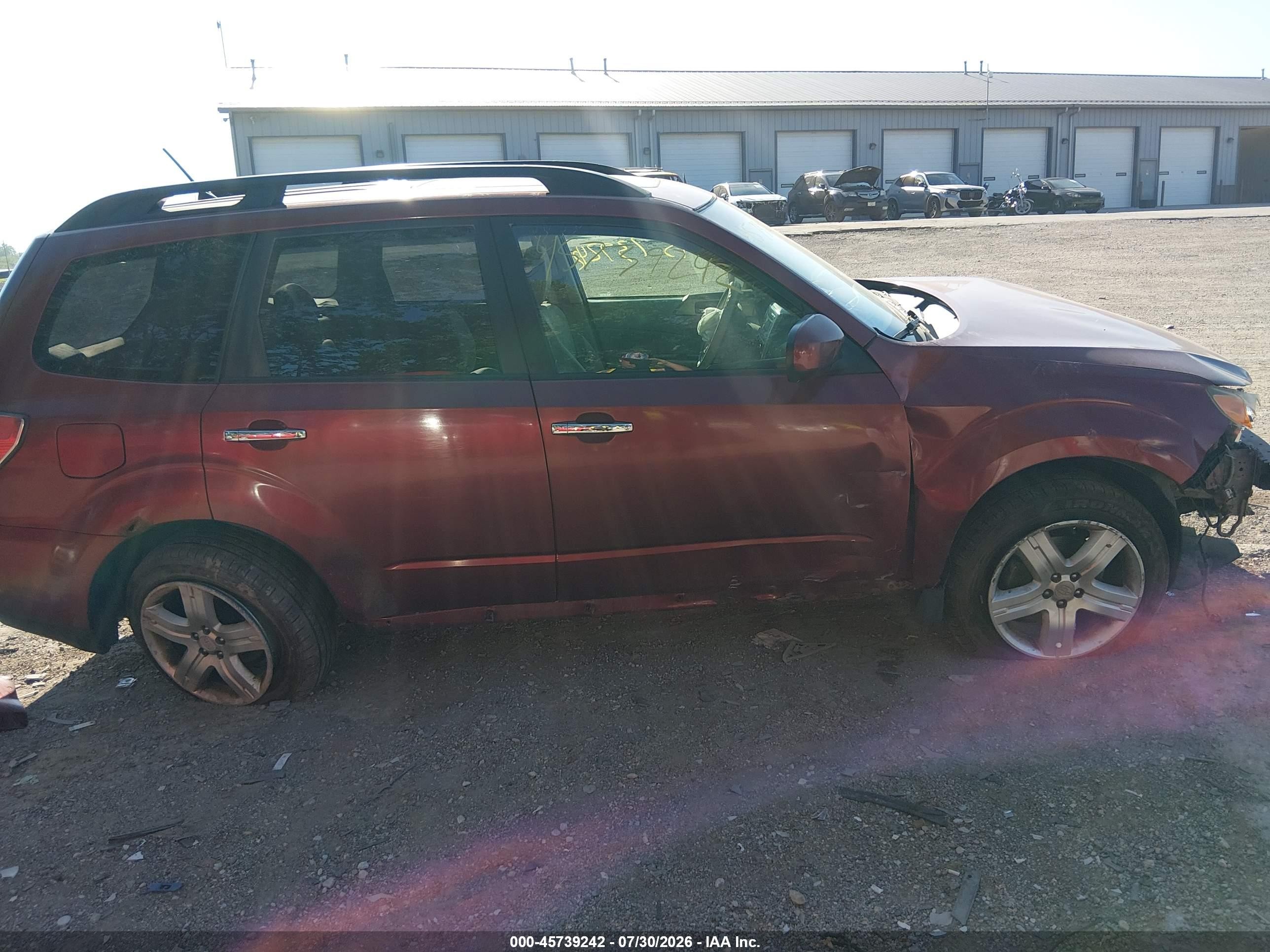 2010 Subaru Forester 2.5x Premium Red vin: JF2SH6CCXAH711588