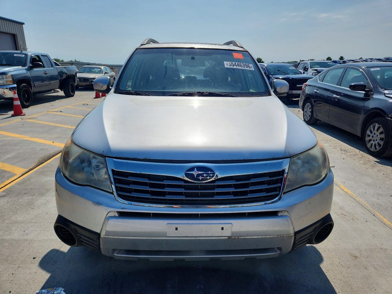 2010 Subaru Forester 2.5x Premium Silver vin: JF2SH6CCXAH720551