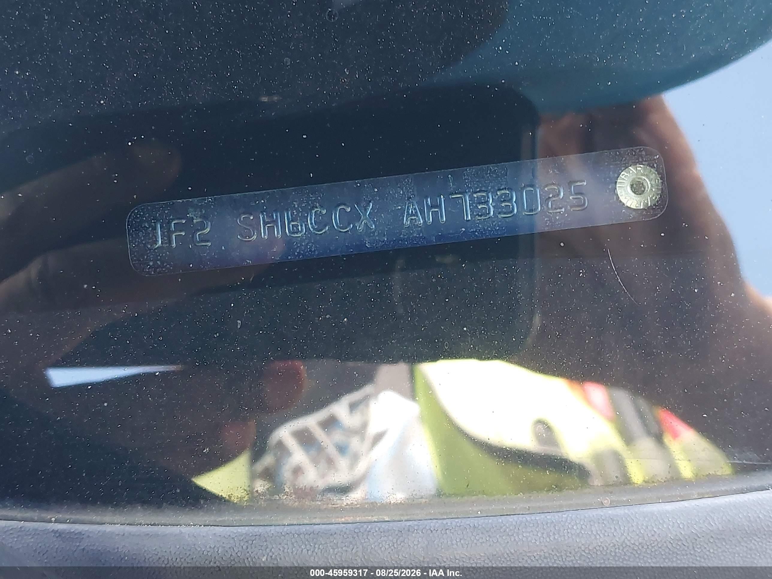 2010 Subaru Forester 2.5x Premium Blue vin: JF2SH6CCXAH733025