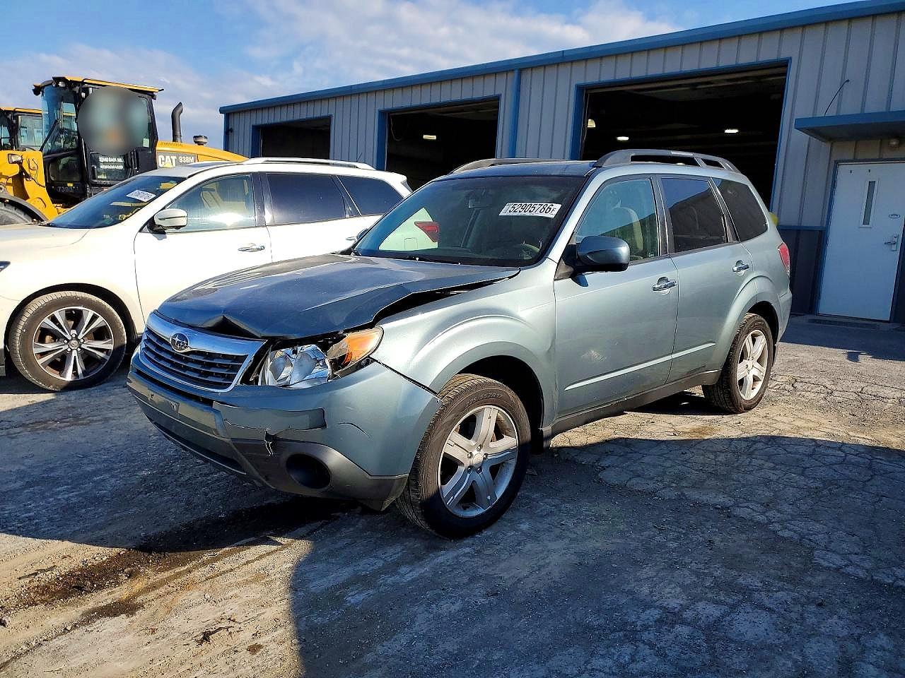 2010 Subaru Forester 2.5x Premium Blue vin: JF2SH6CCXAH762900