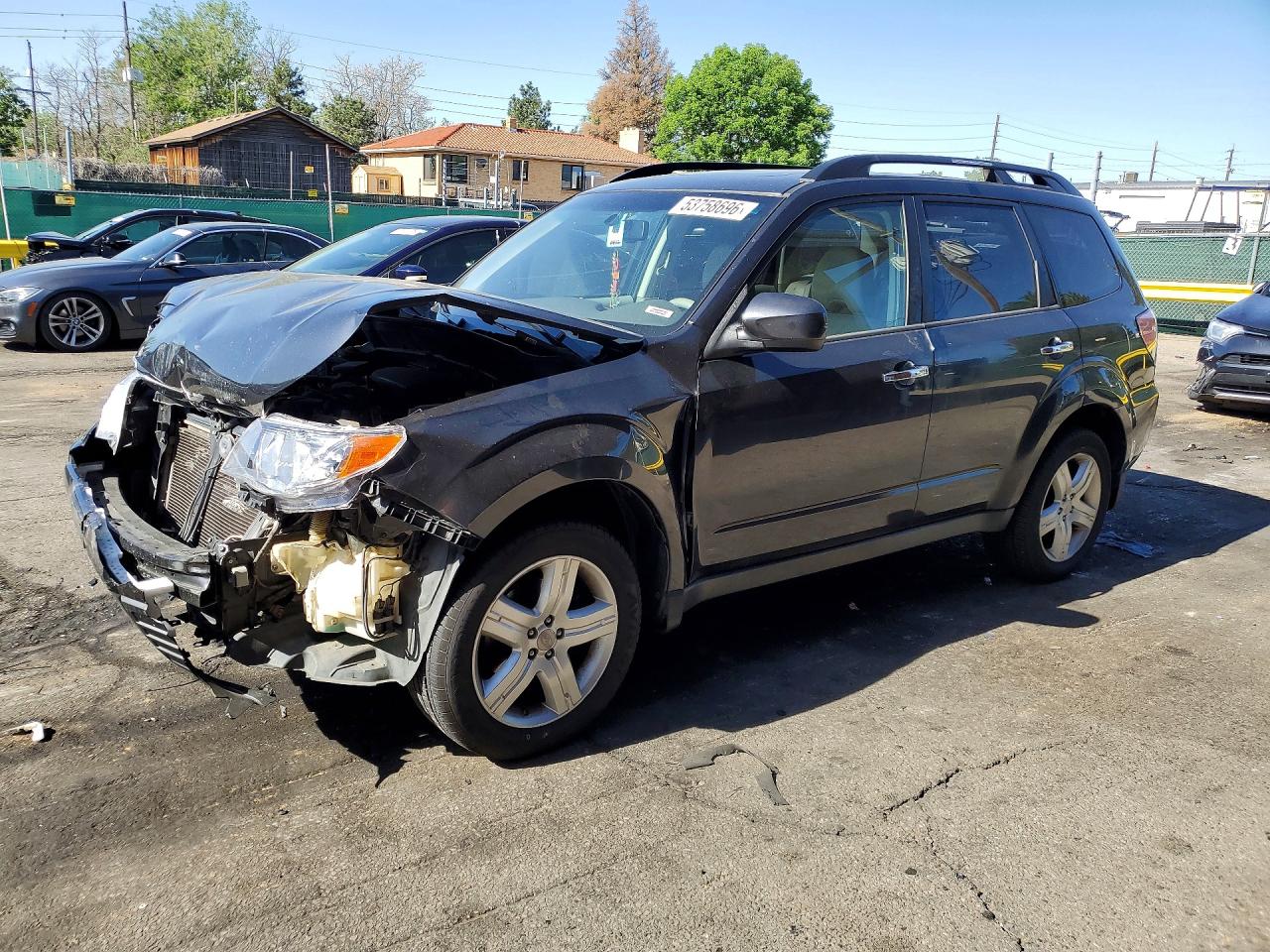 2010 Subaru Forester 2.5x Premium Gray vin: JF2SH6CCXAH794407