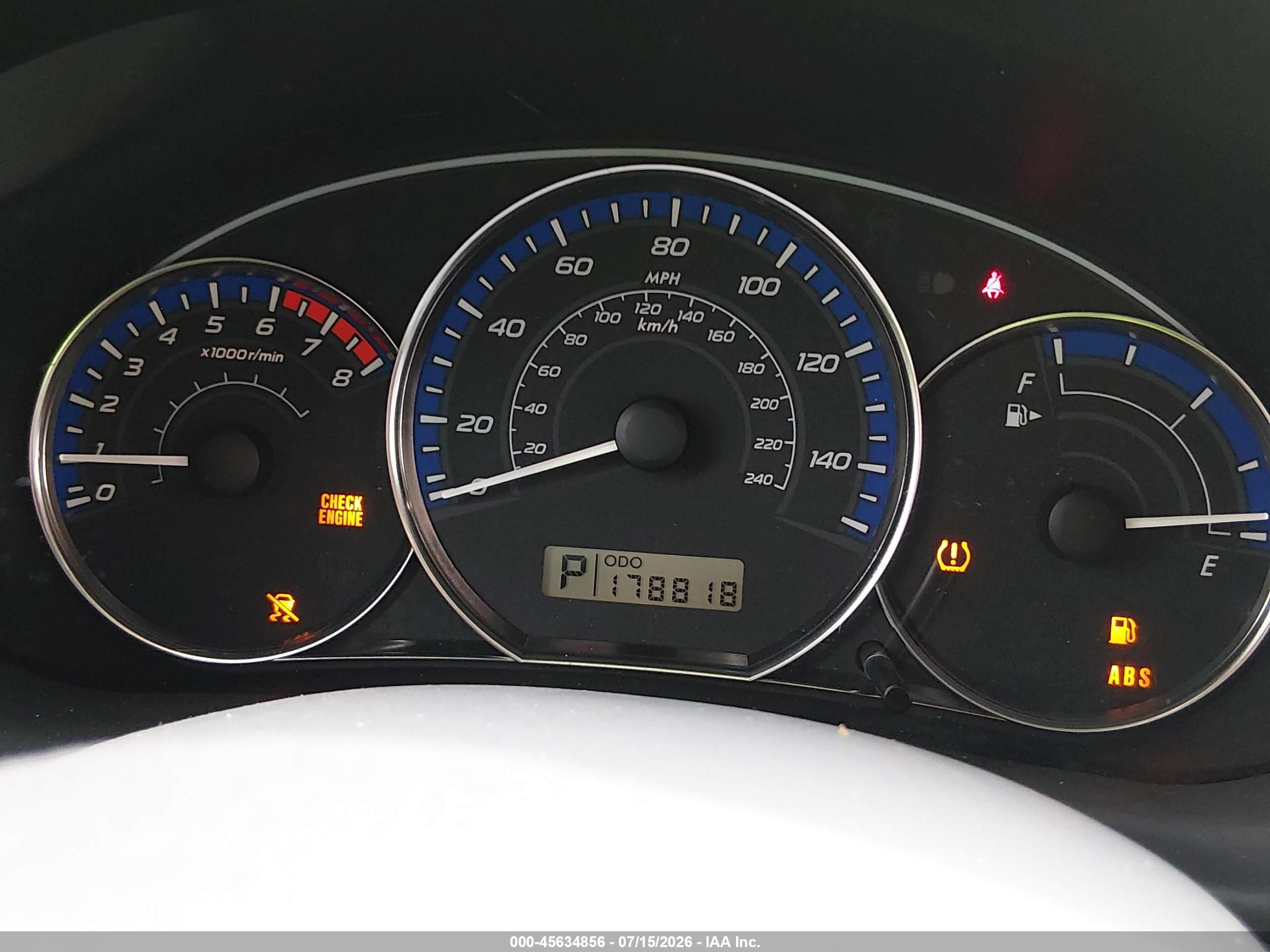 2010 Subaru Forester 2.5x Premium Blue vin: JF2SH6CCXAH796707