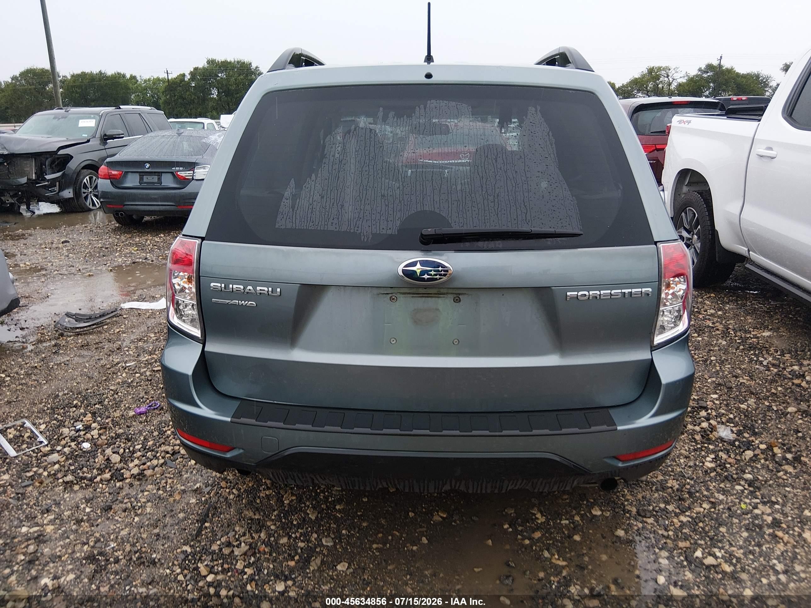 2010 Subaru Forester 2.5x Premium Blue vin: JF2SH6CCXAH796707