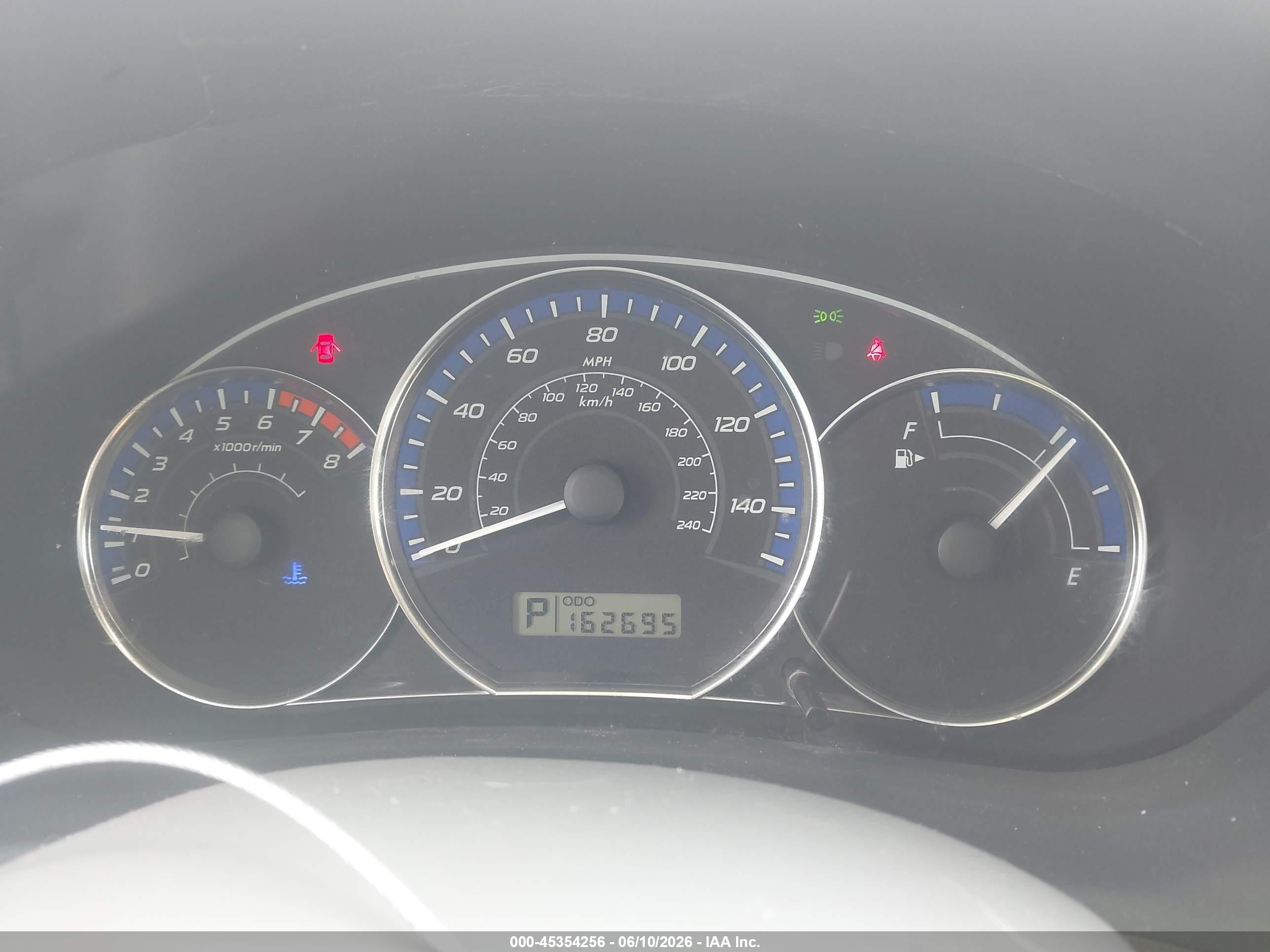 2010 Subaru Forester 2.5x Premium Blue vin: JF2SH6CCXAH914576