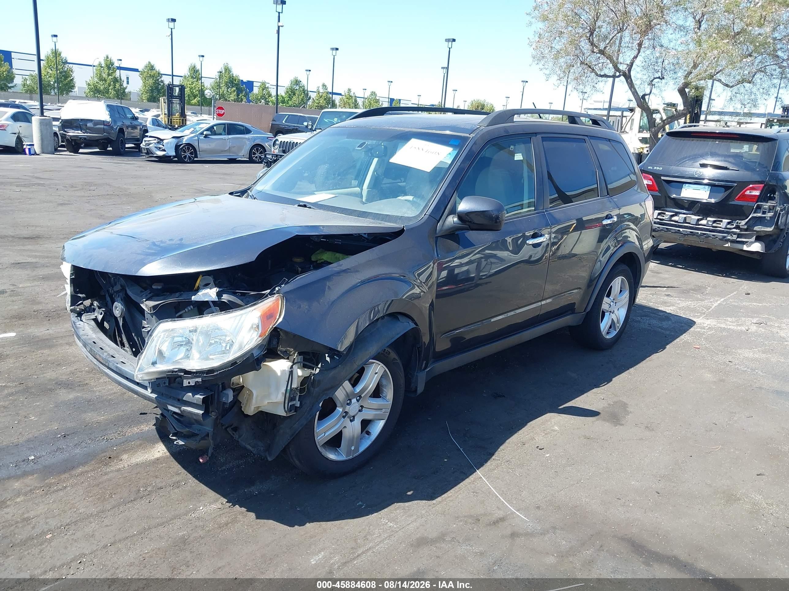2010 Subaru Forester 2.5x Limited Черный vin: JF2SH6DC0AH700422