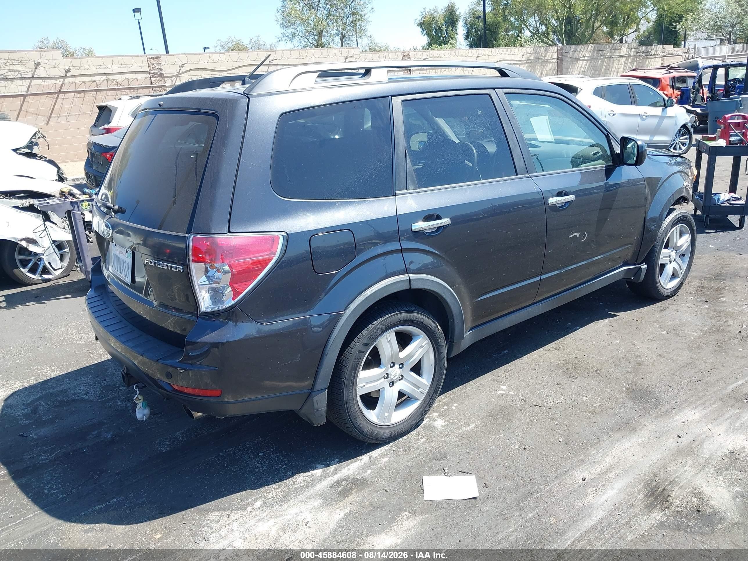 2010 Subaru Forester 2.5x Limited Черный vin: JF2SH6DC0AH700422