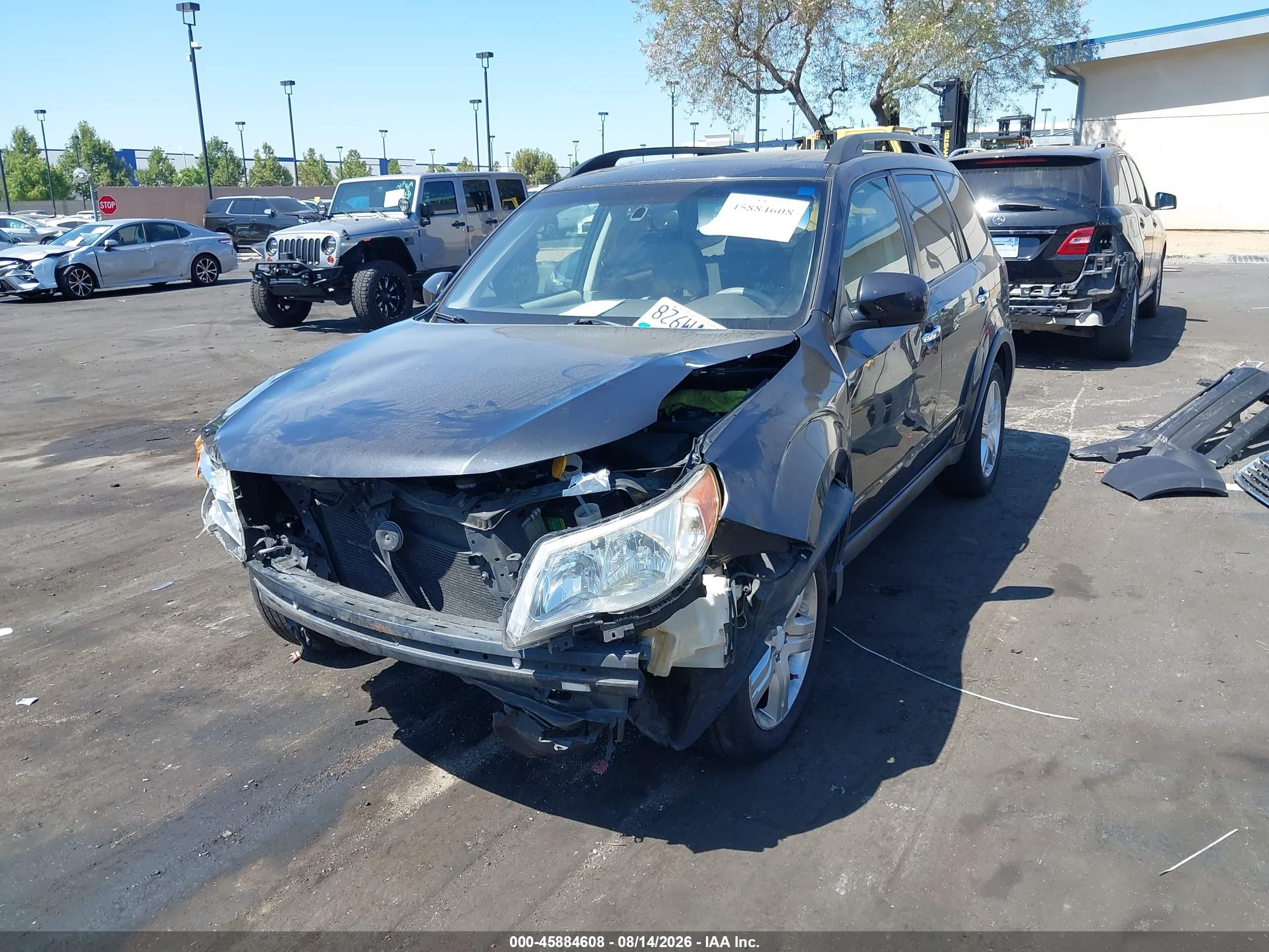 2010 Subaru Forester 2.5x Limited Черный vin: JF2SH6DC0AH700422
