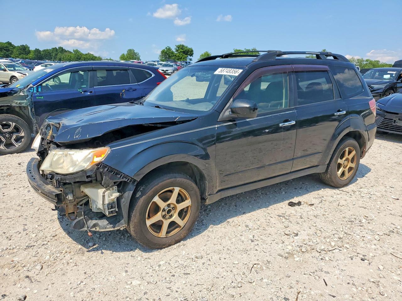 2010 Subaru Forester 2.5x Limited Black vin: JF2SH6DC0AH765206