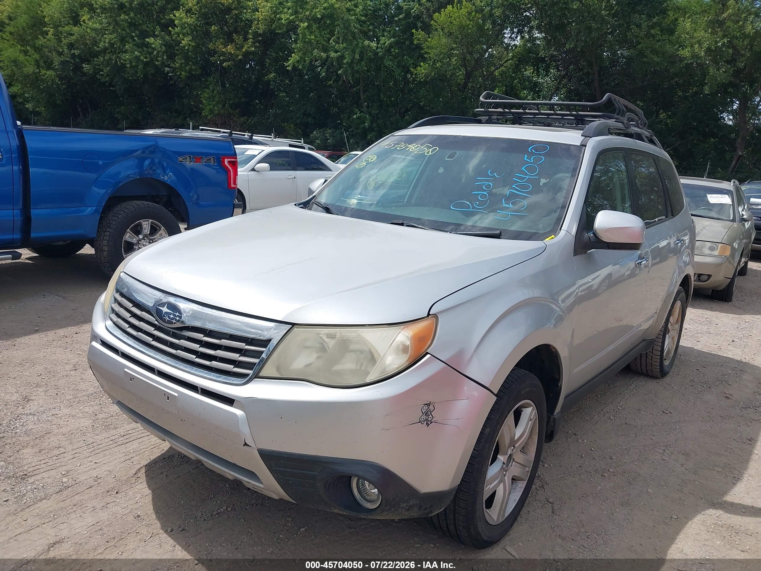 2010 Subaru Forester 2.5x Limited Silver vin: JF2SH6DC0AH785083