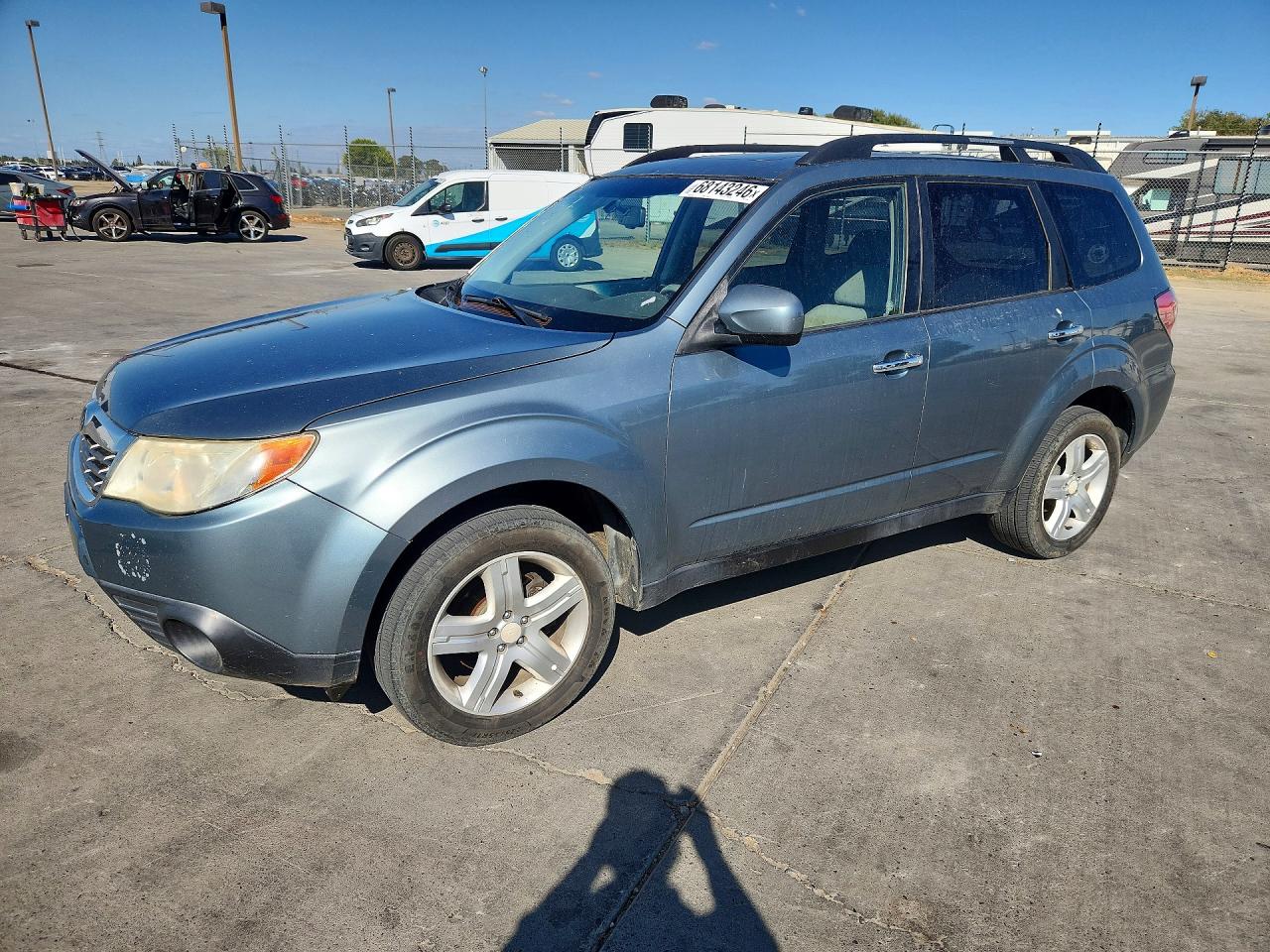 2010 Subaru Forester 2.5x Limited Green vin: JF2SH6DC1AH752304