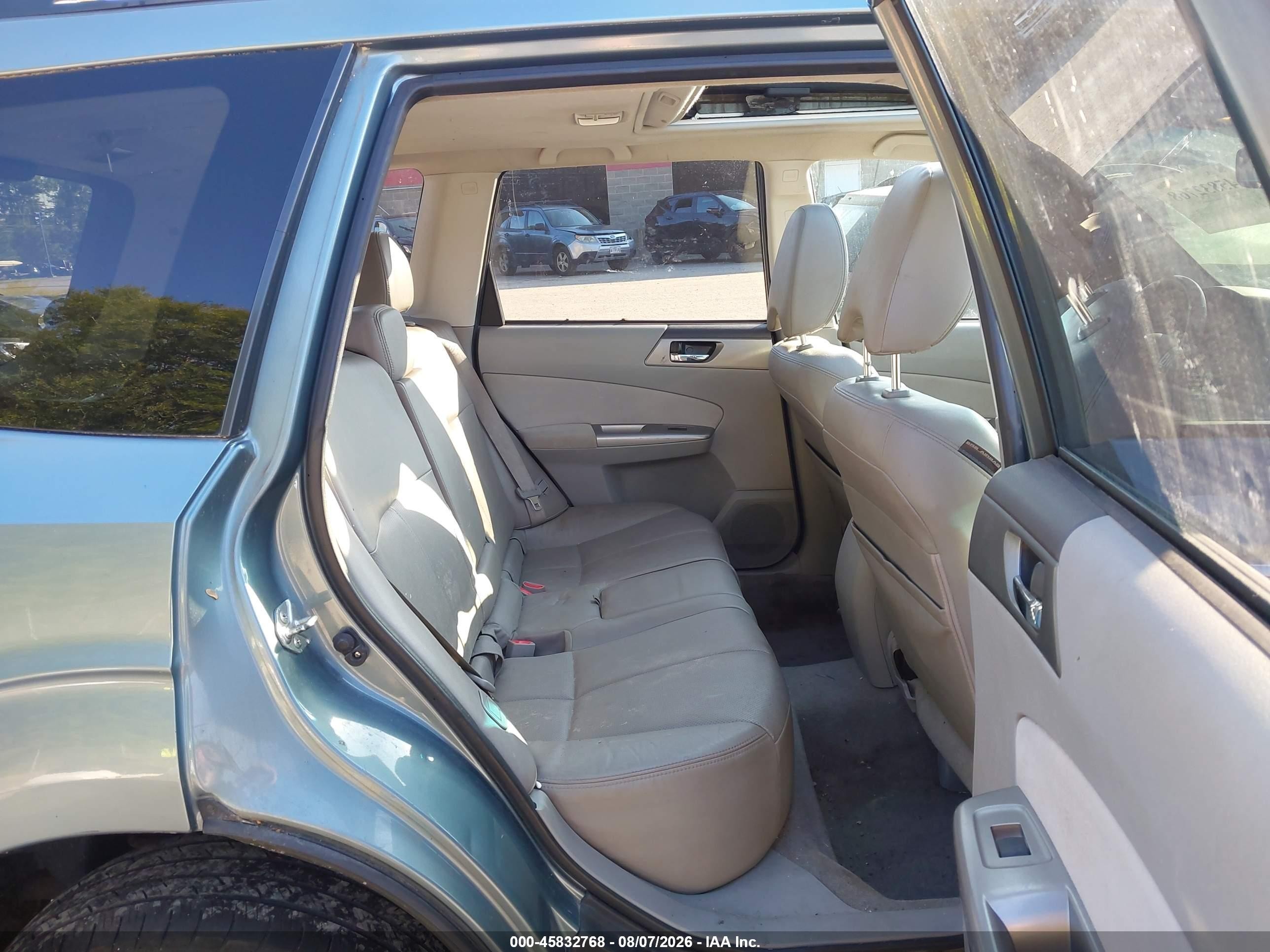 2010 Subaru Forester 2.5x Limited Зеленый vin: JF2SH6DC1AH765229