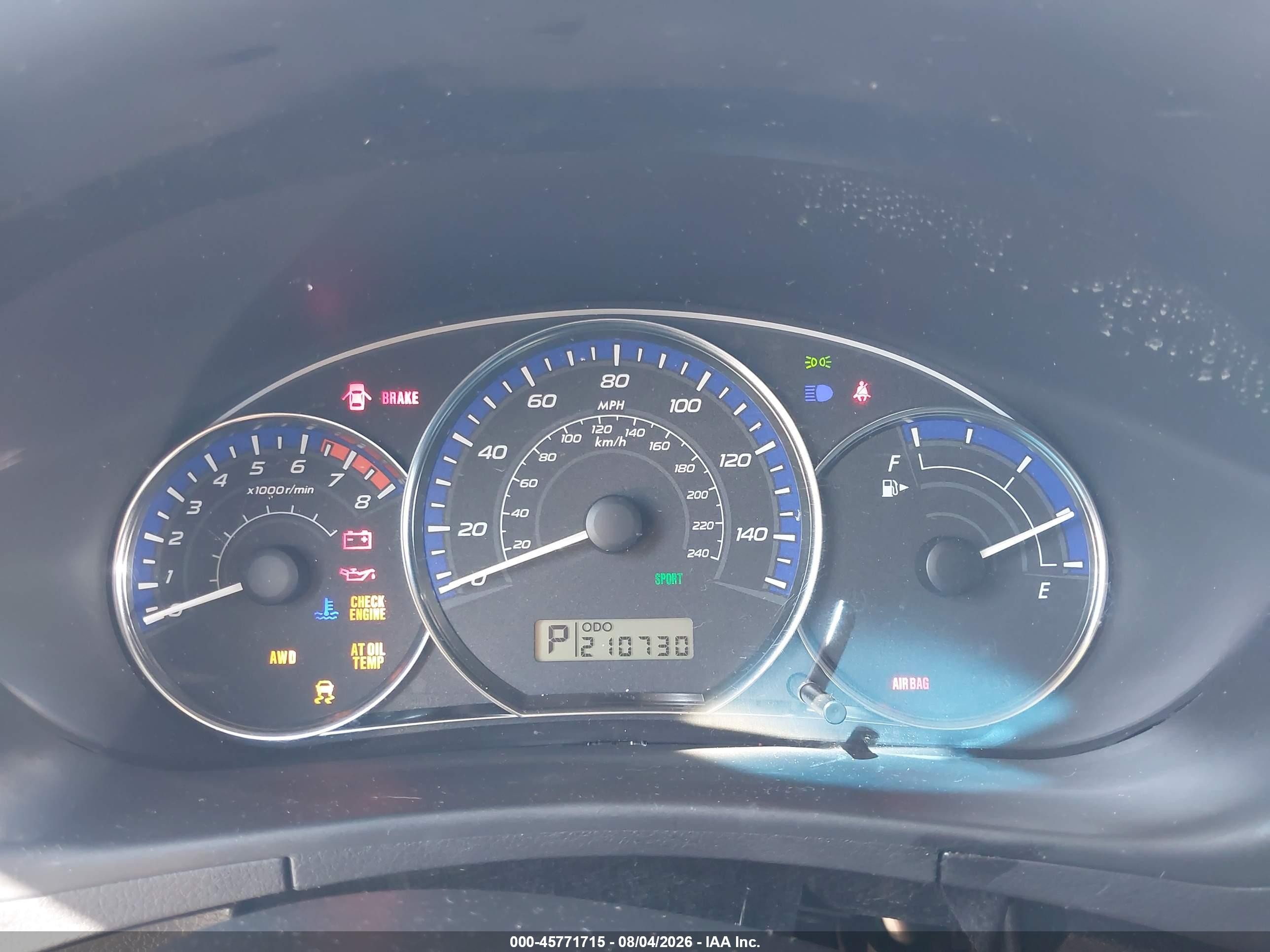 2010 Subaru Forester 2.5x Limited Серый vin: JF2SH6DC1AH773329