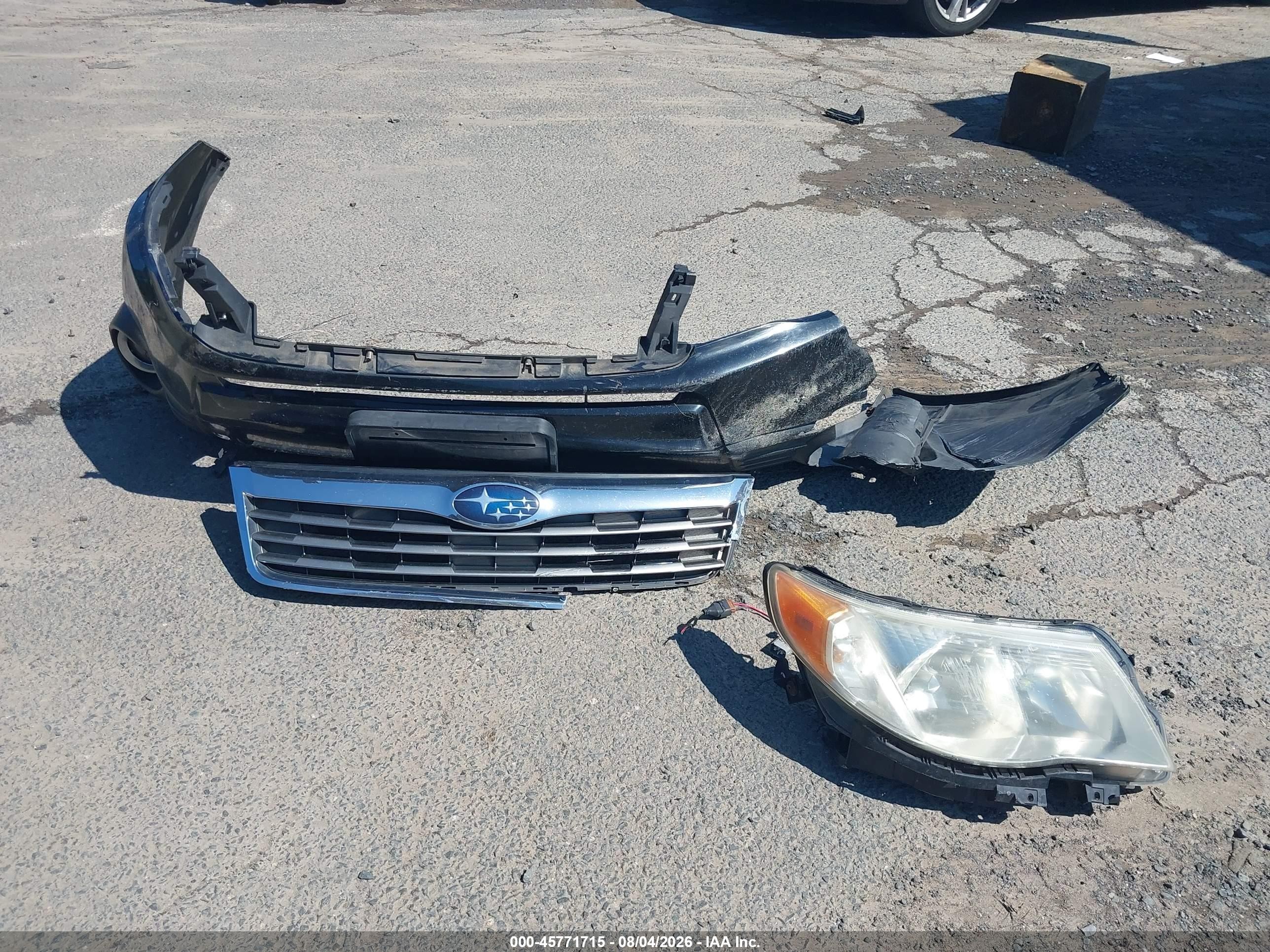 2010 Subaru Forester 2.5x Limited Серый vin: JF2SH6DC1AH773329