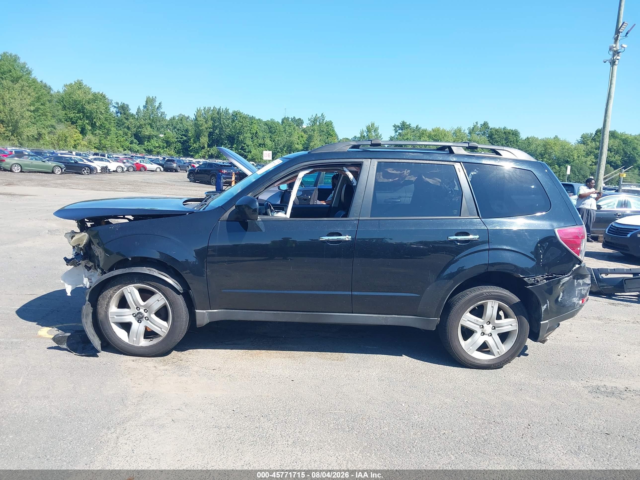 2010 Subaru Forester 2.5x Limited Серый vin: JF2SH6DC1AH773329
